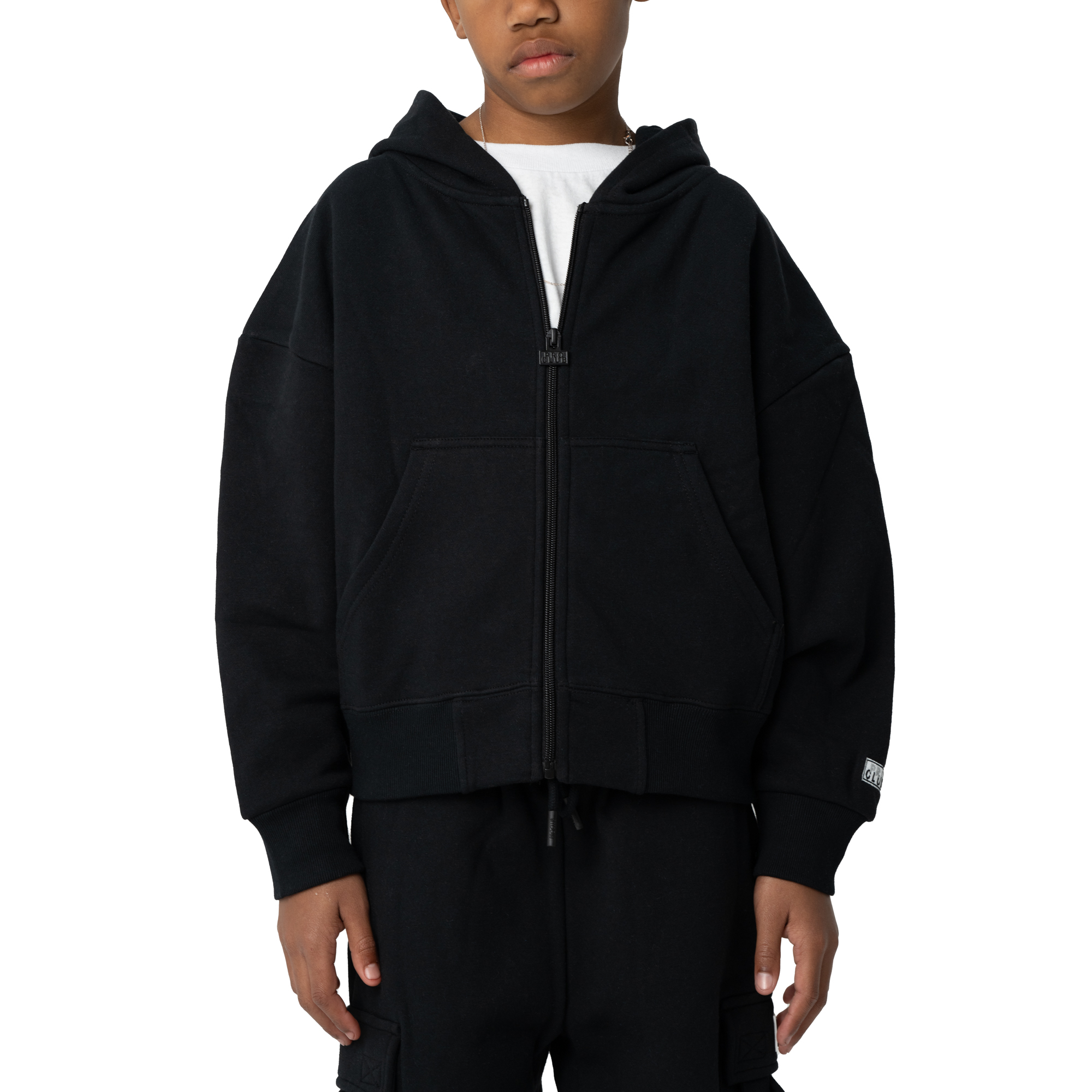 Kid's Fleece Zip-Up Hoodie (image 1 of 4)