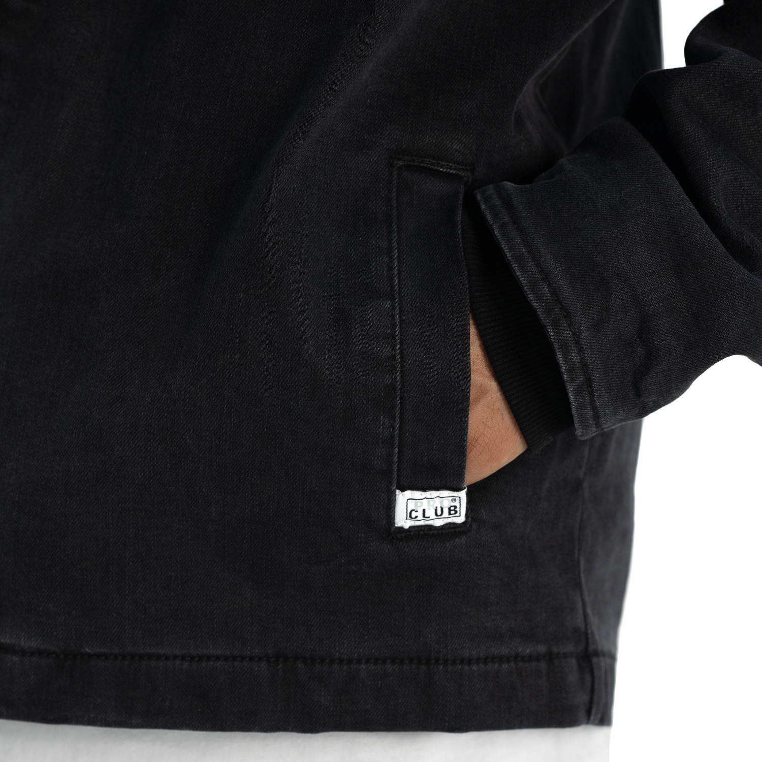 Heavyweight Denim Zip-Up Jacket (image 4 of 9)