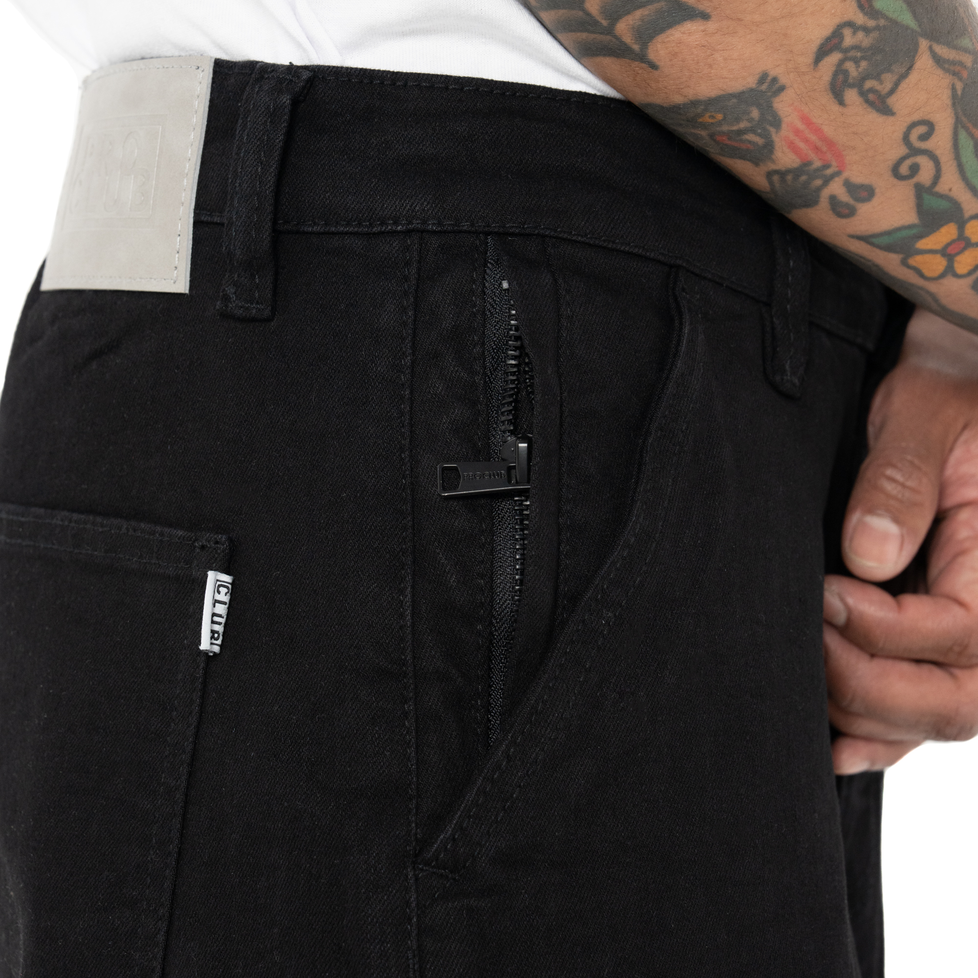 Heavyweight Baggy Fit Denim Cargo Short (image 6 of 7)