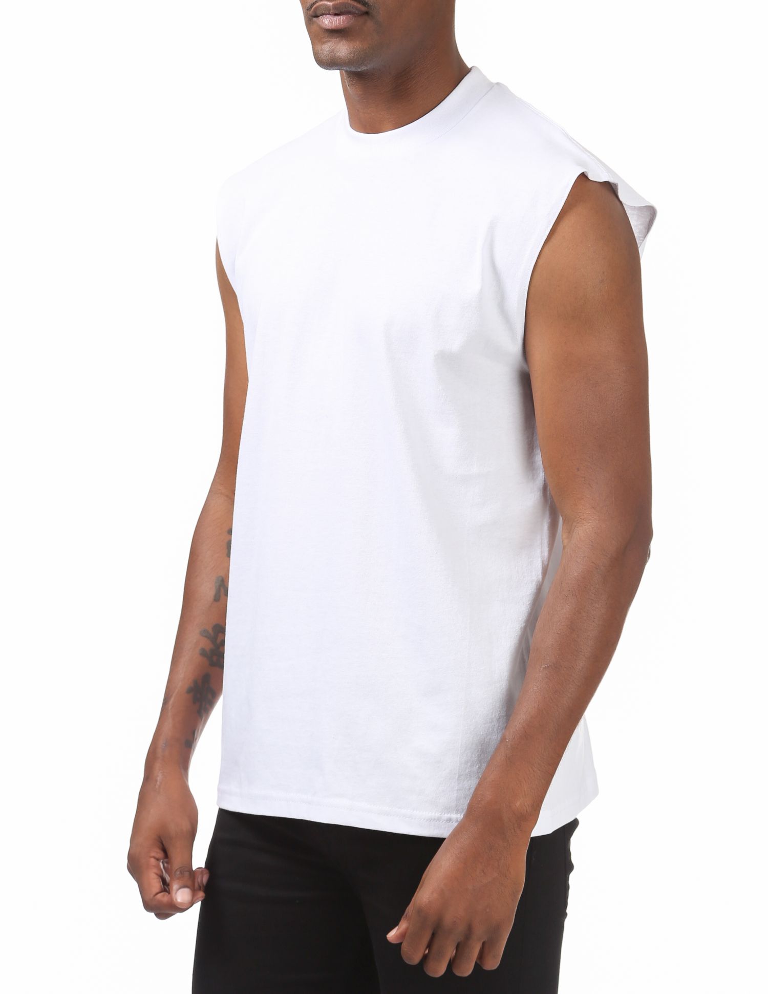 Heavyweight Sleeveless Muscle T-Shirt (image 5 of 5)