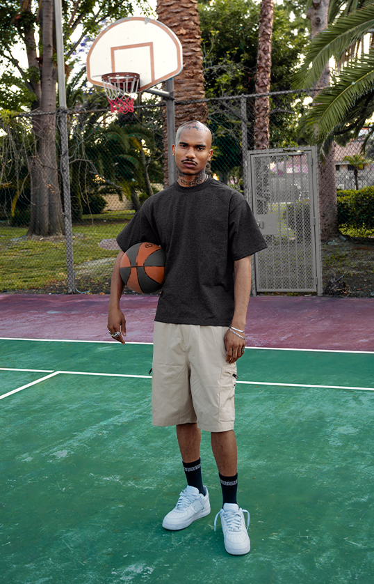 Performance Nylon Cargo Short lifestyle photo 1