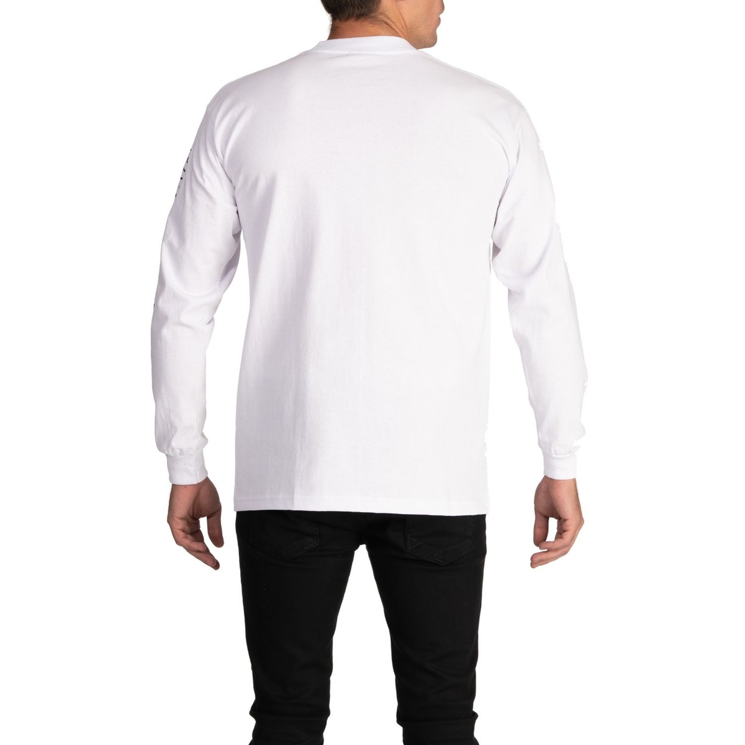 Embroidered Box Logo Long Sleeve Heavyweight T-Shirt (image 2 of 3)