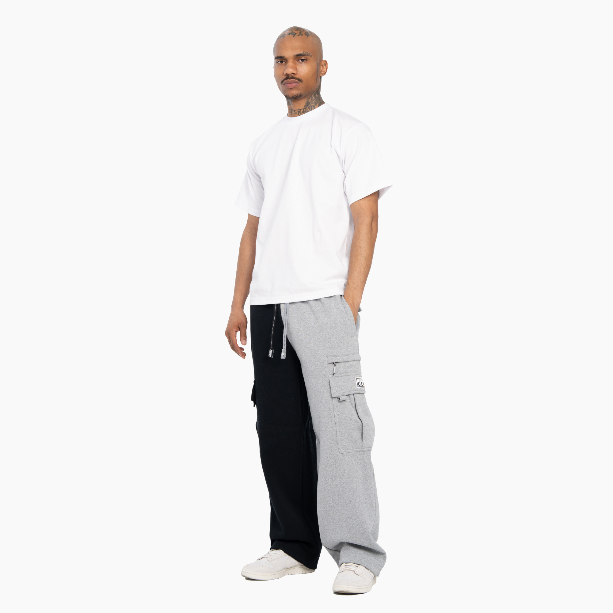 OG Half n Half Fleece Cargo Sweatpant (image 3 of 3)