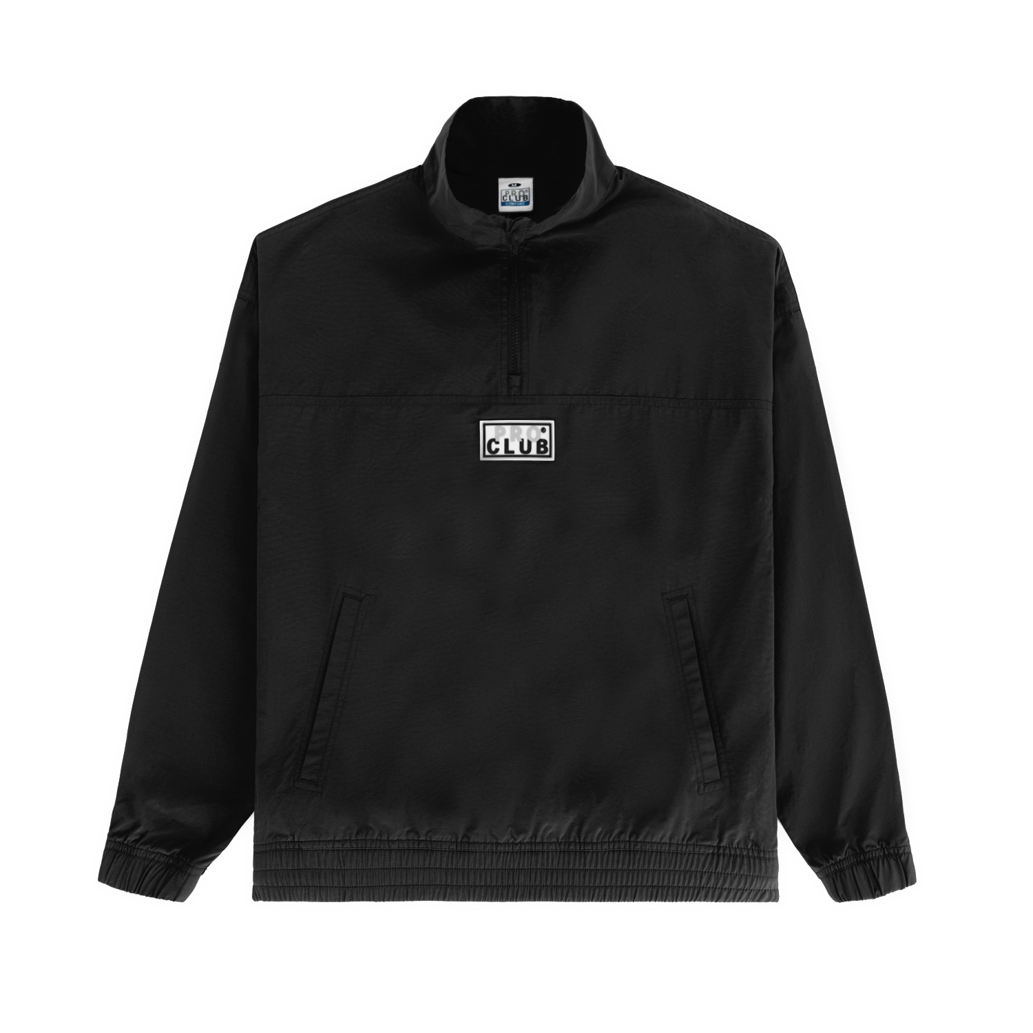 Comfort Cotton/Nylon Quarter Zip Track Jacket (image 5 of 5)