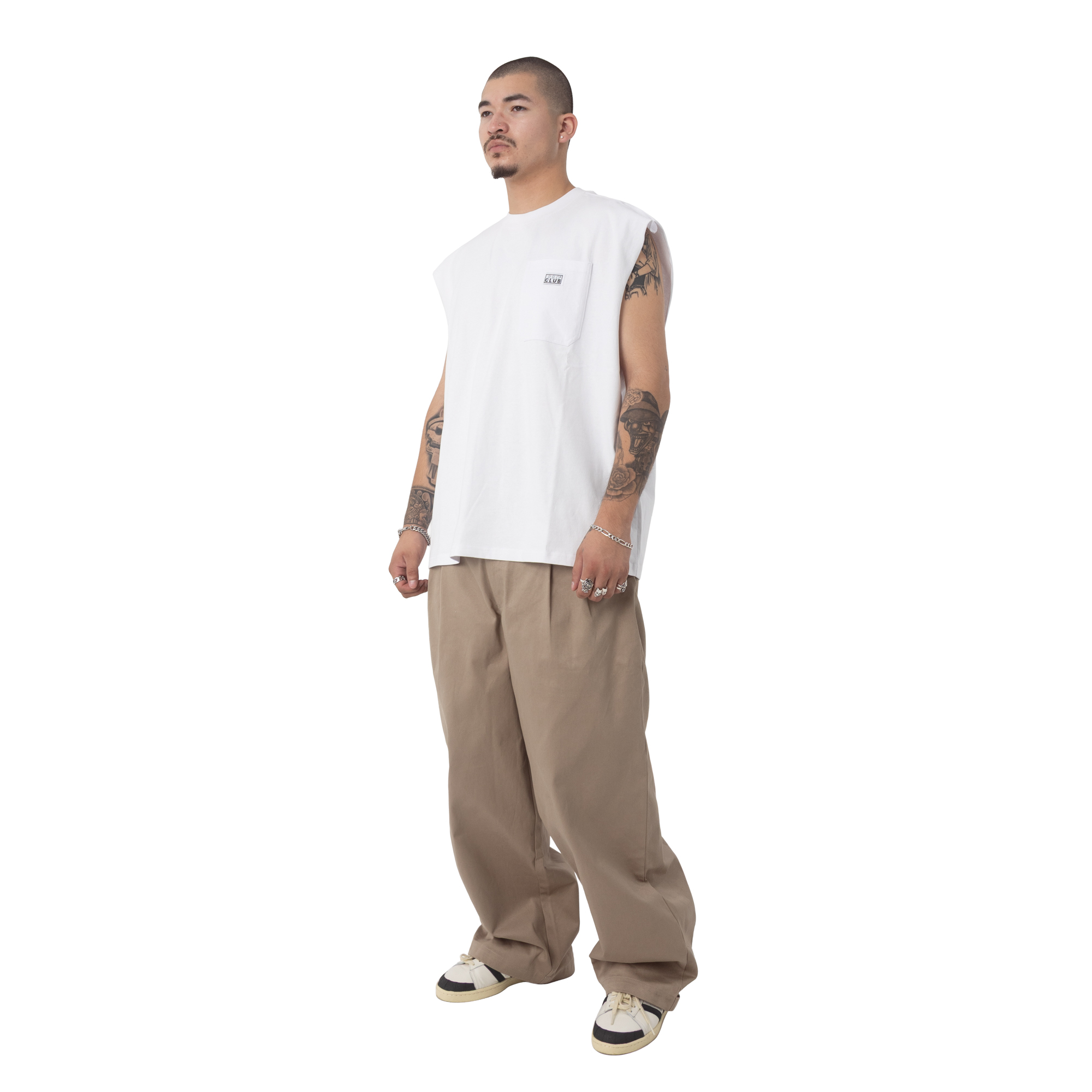 Heavywide Pocket Muscle Tee (image 3 of 4)