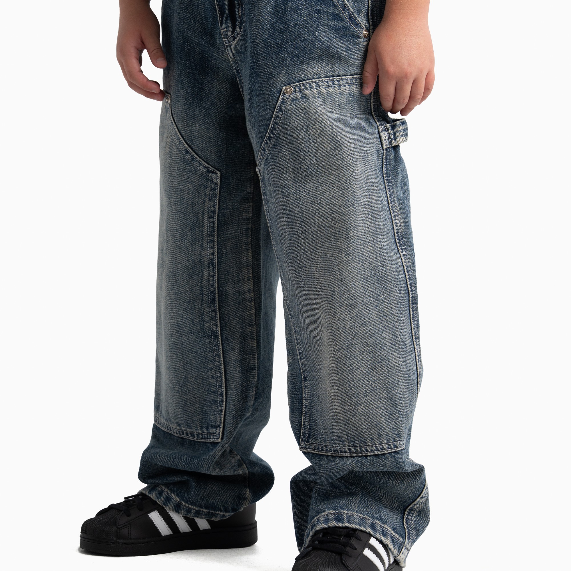 Kid's Double Knee Carpenter Denim (image 4 of 7)