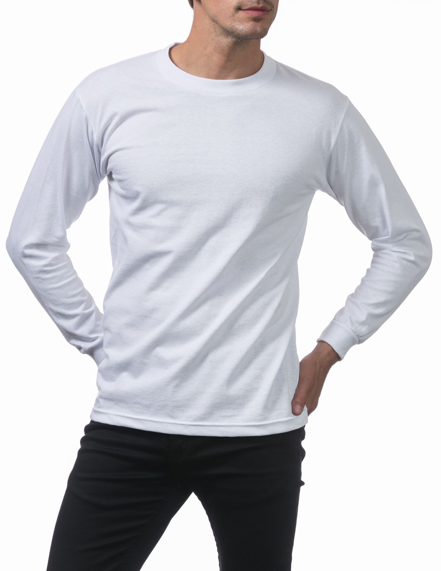 Comfort Cotton Long Sleeve T-Shirt (image 3 of 5)