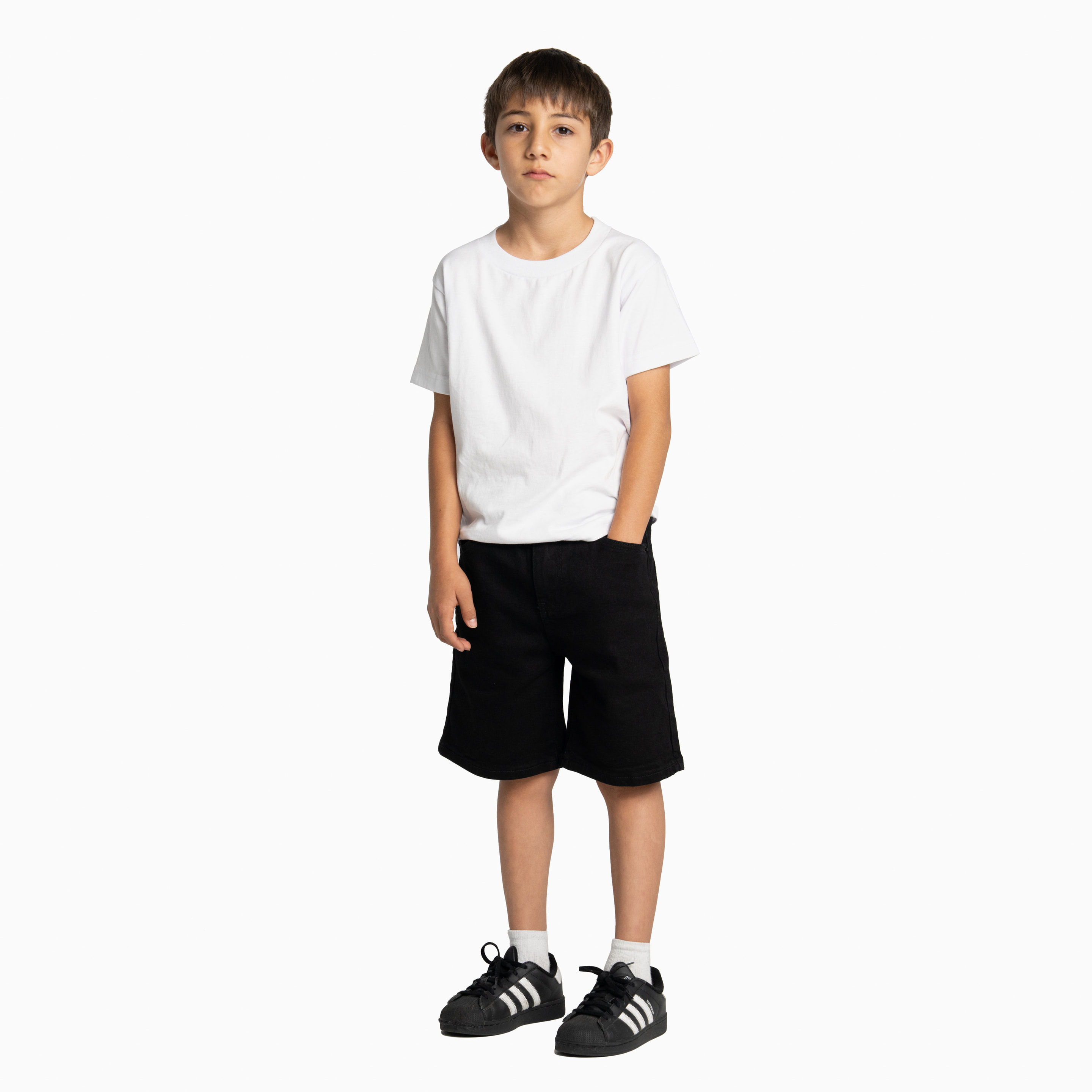 Kid's Relaxed Fit Denim Short (image 3 of 4)