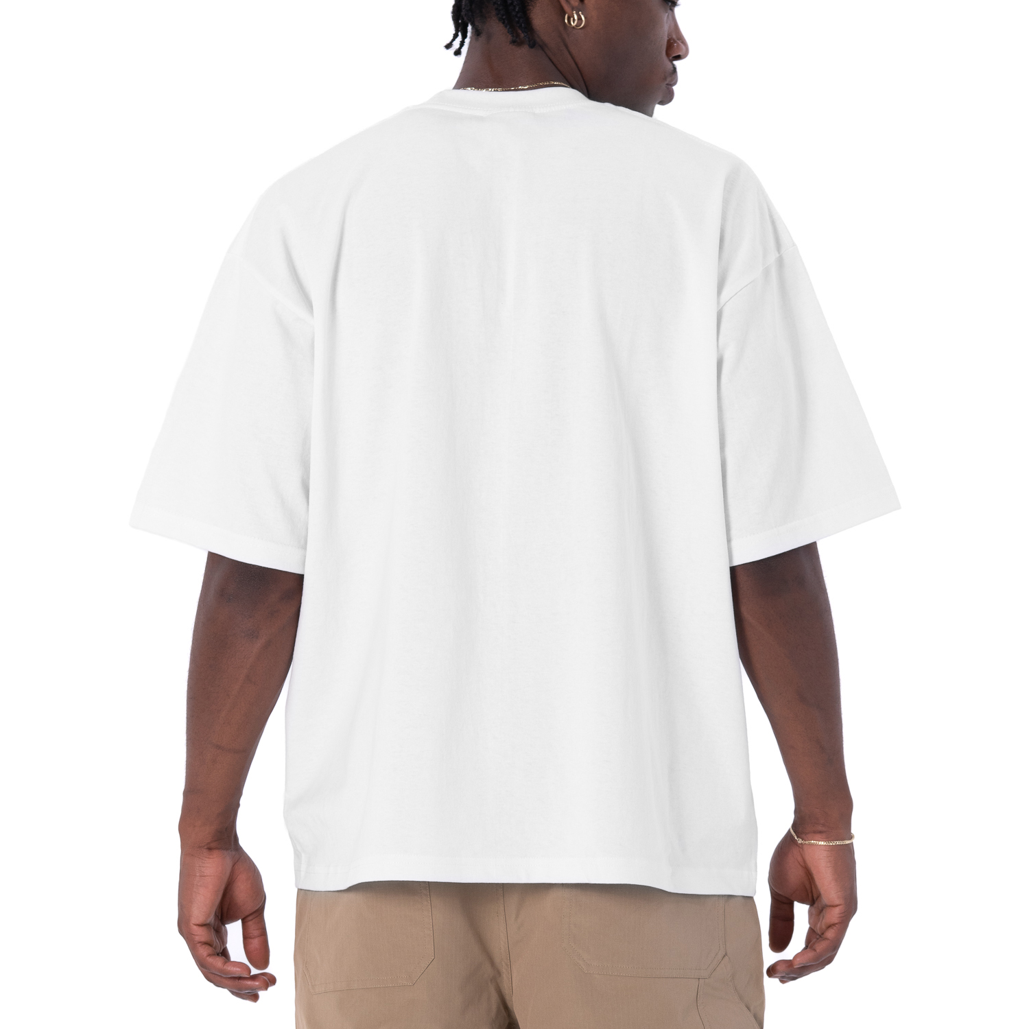 Unisex Heavywide Cotton Short Sleeve Crew Neck T-Shirt (image 2 of 3)