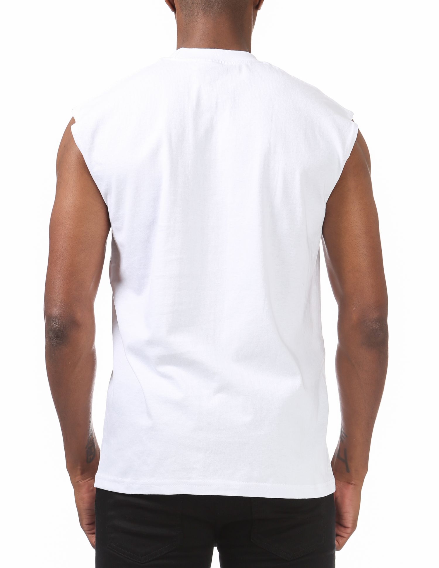 Heavyweight Sleeveless Muscle T-Shirt (image 2 of 5)