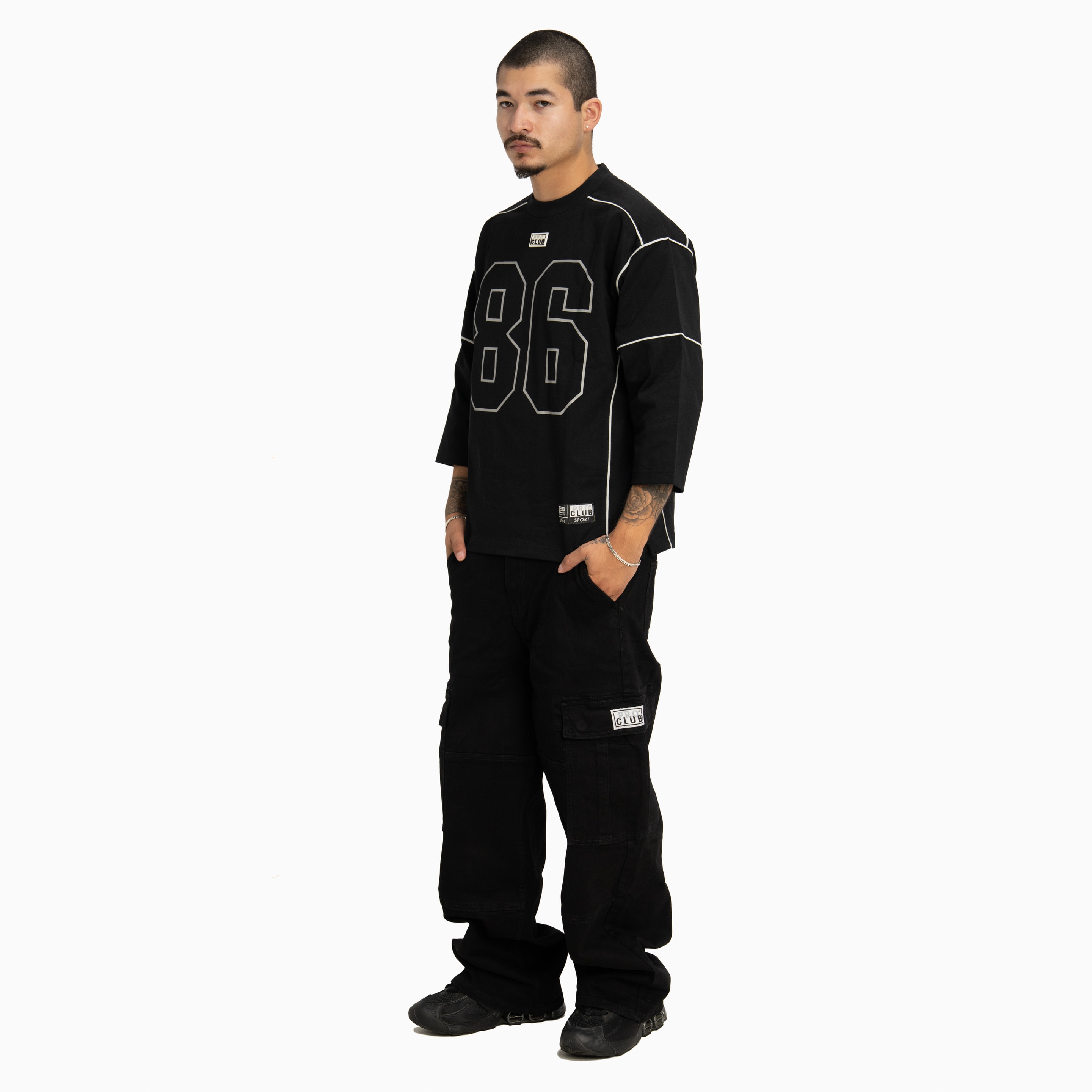 Heavywide Long Sleeve Football Tee (image 3 of 5)