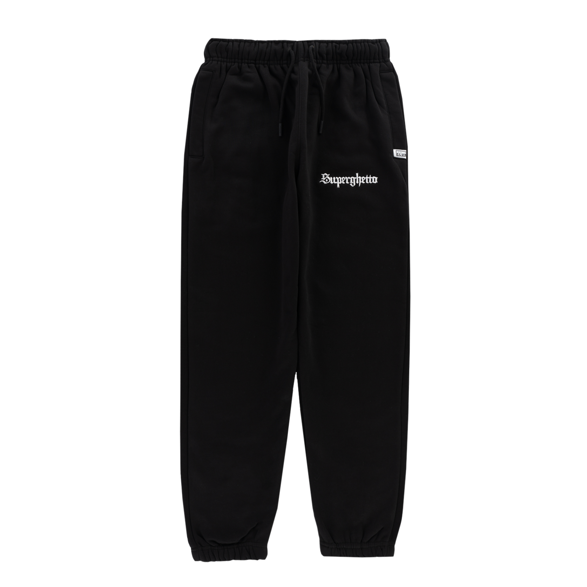 Buddy "Superghetto" Anthracite Black Basic Sweatpant (image 3 of 4)