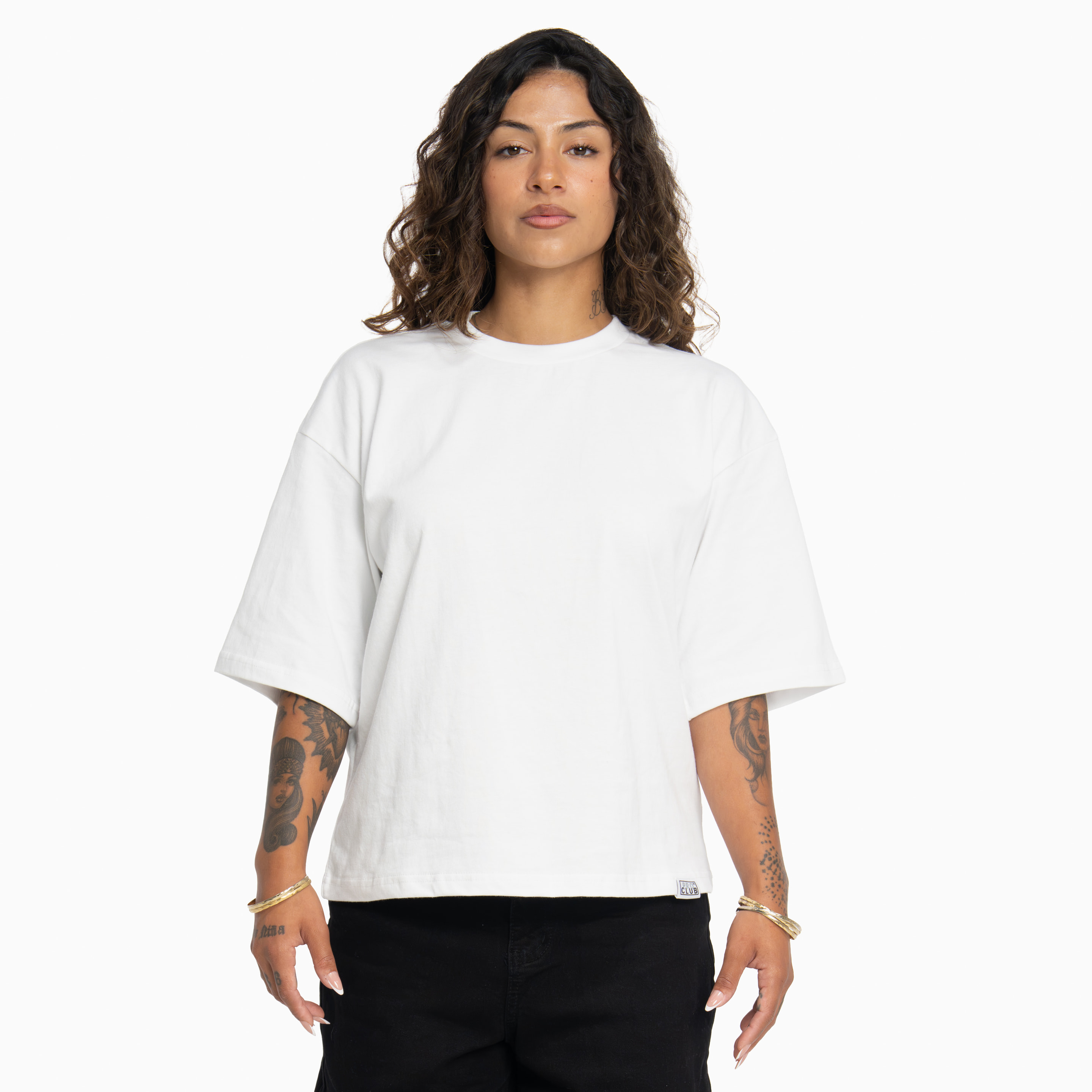 Womens Soft Wide Oversized Tees (image 1 of 4)