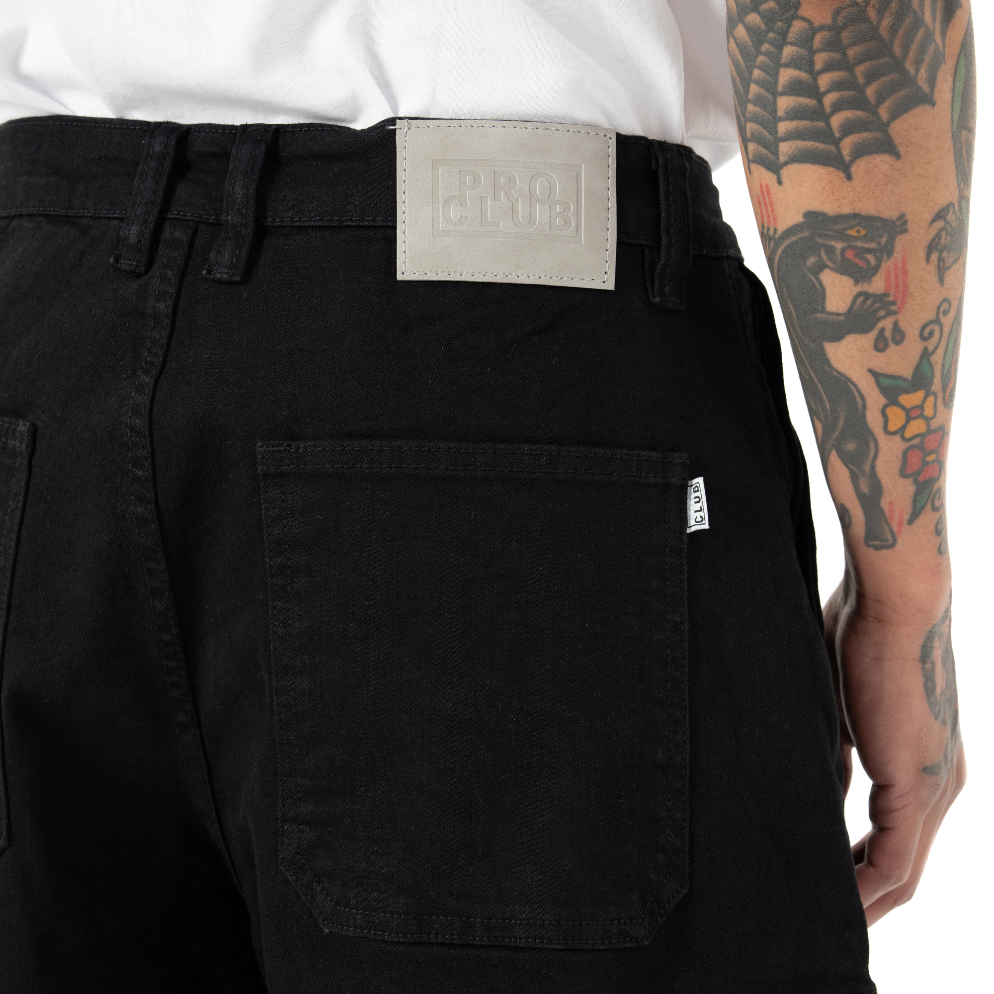 Heavyweight Baggy Fit Denim Cargo Short (image 3 of 7)
