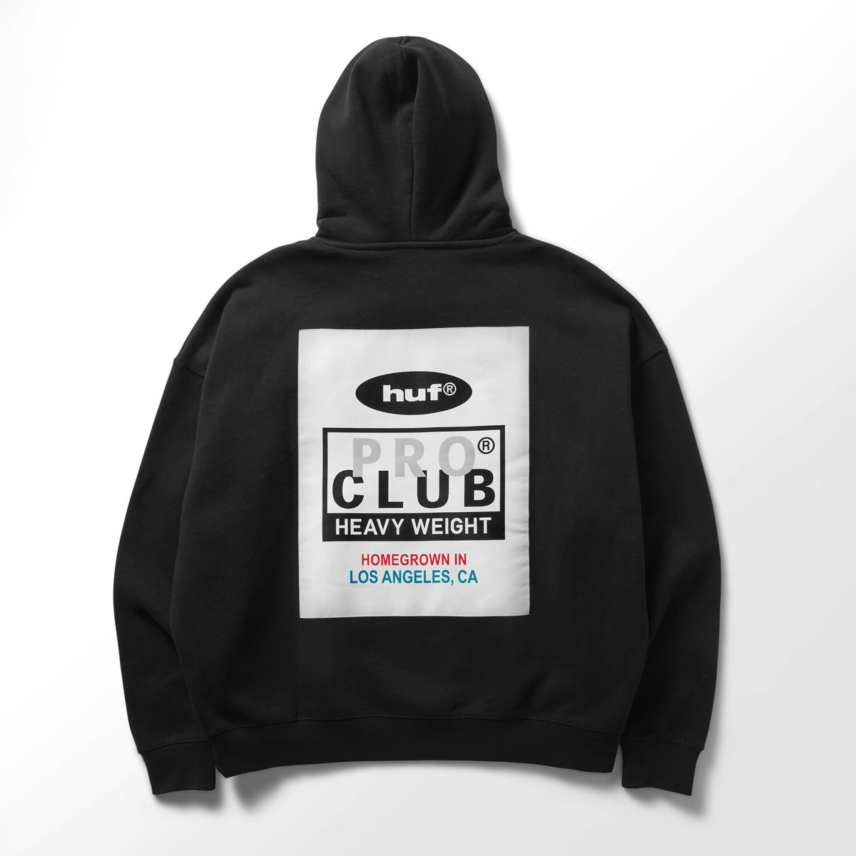 Proclub x HUF Hoodie back side