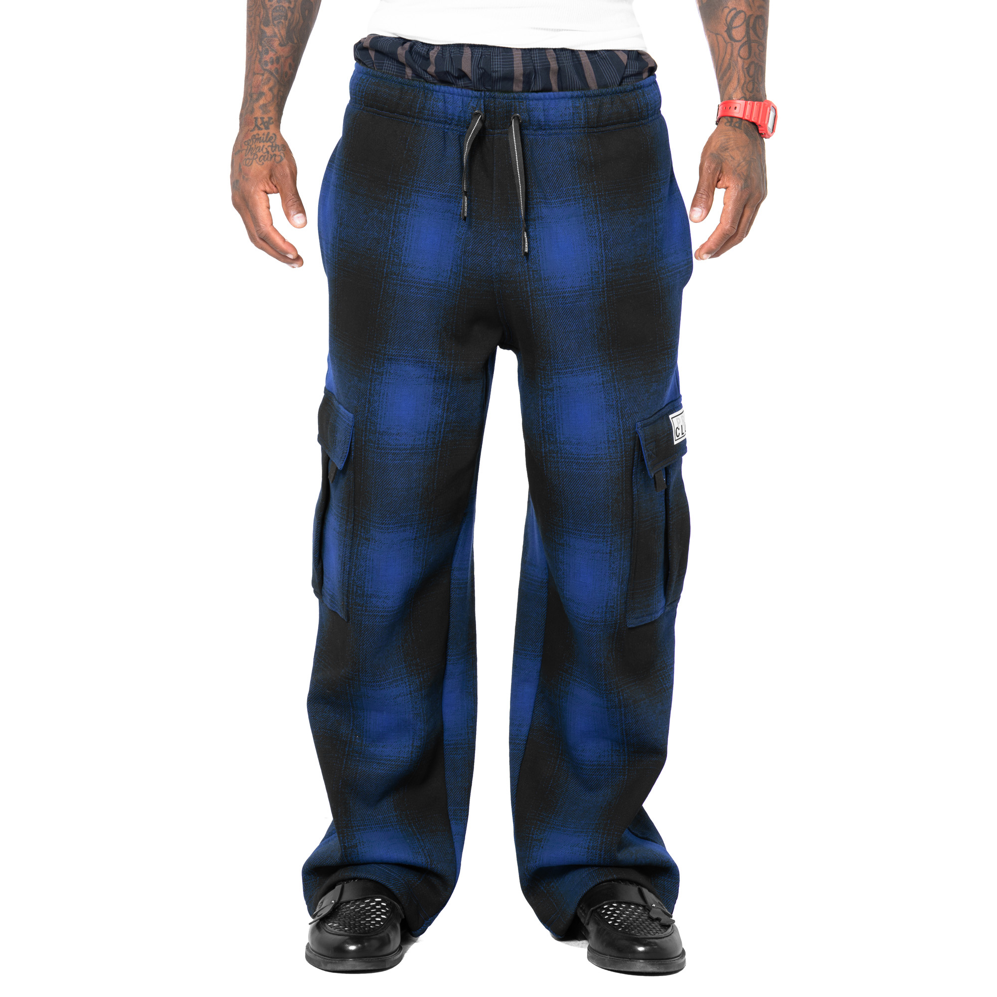 Heavyweight Ombre Fleece Cargo Sweatpant