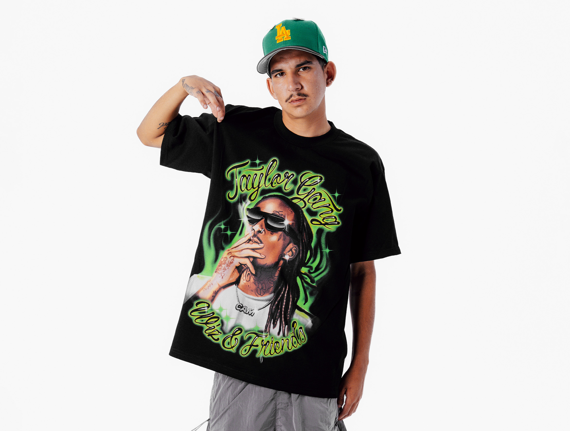 Taylor Gang "Wiz & Friends" Airbrush Tee lifestyle photo 2