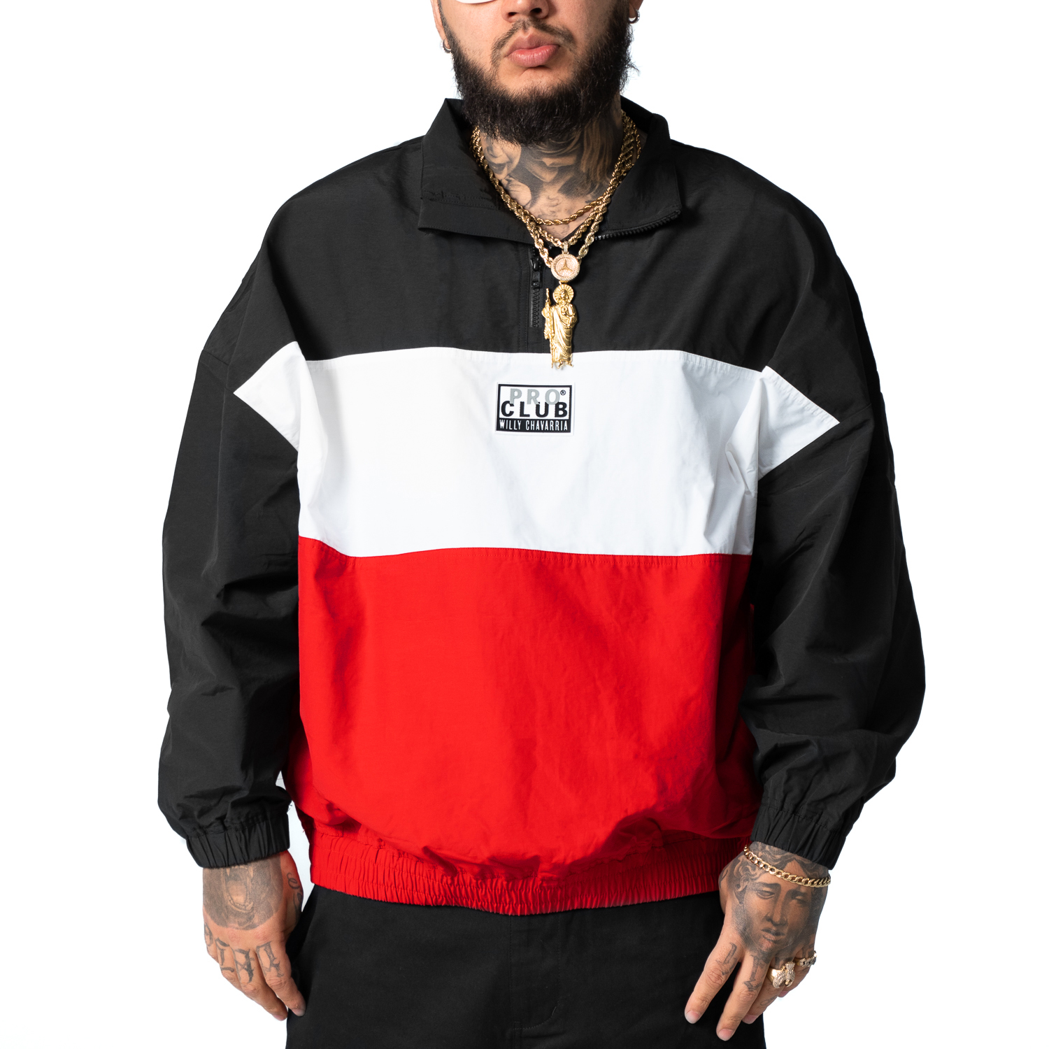 WILLY CHAVARRIA Half Zip Track Jacket (image 1 of 4)