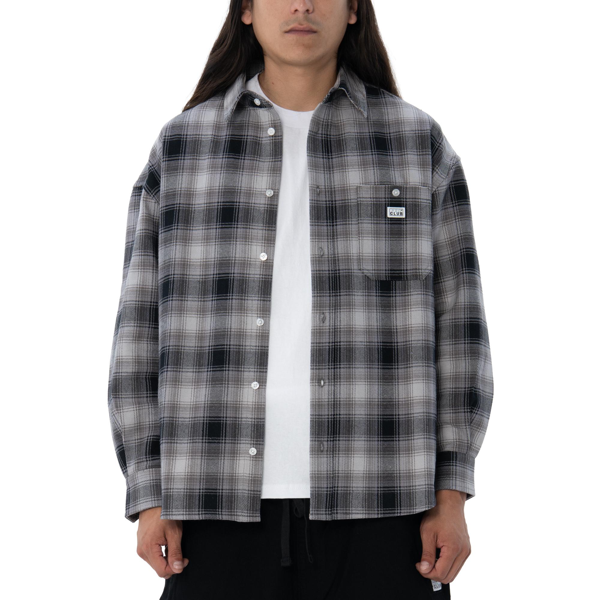 Heavywide Ombre Flannel Shirt