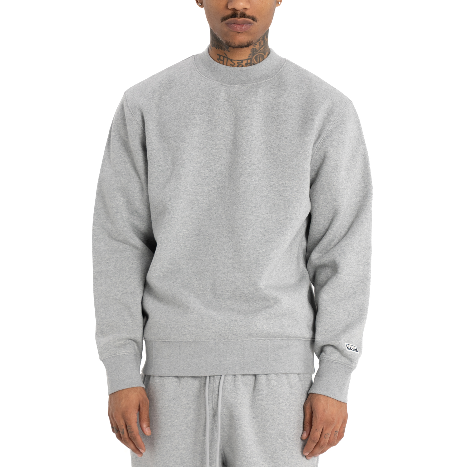Heavyweight Basic Crewneck Sweater (image 1 of 4)