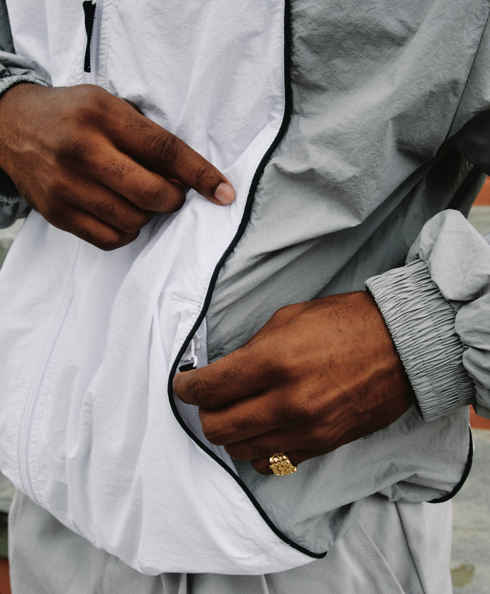 Comfort Wide Track Jacket lifestyle photo 4