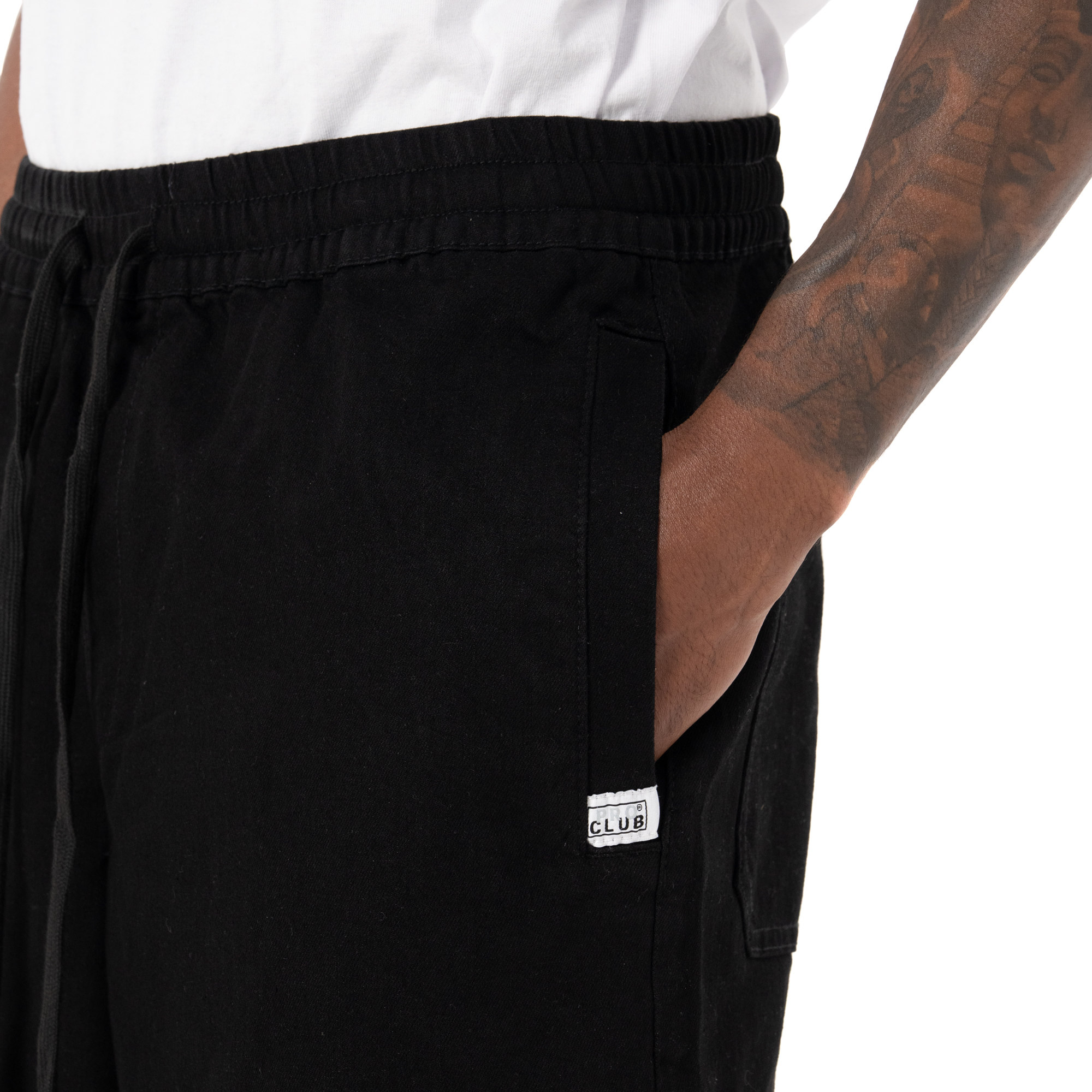 Comfort Oversized Denim Lounge Short (image 4 of 5)