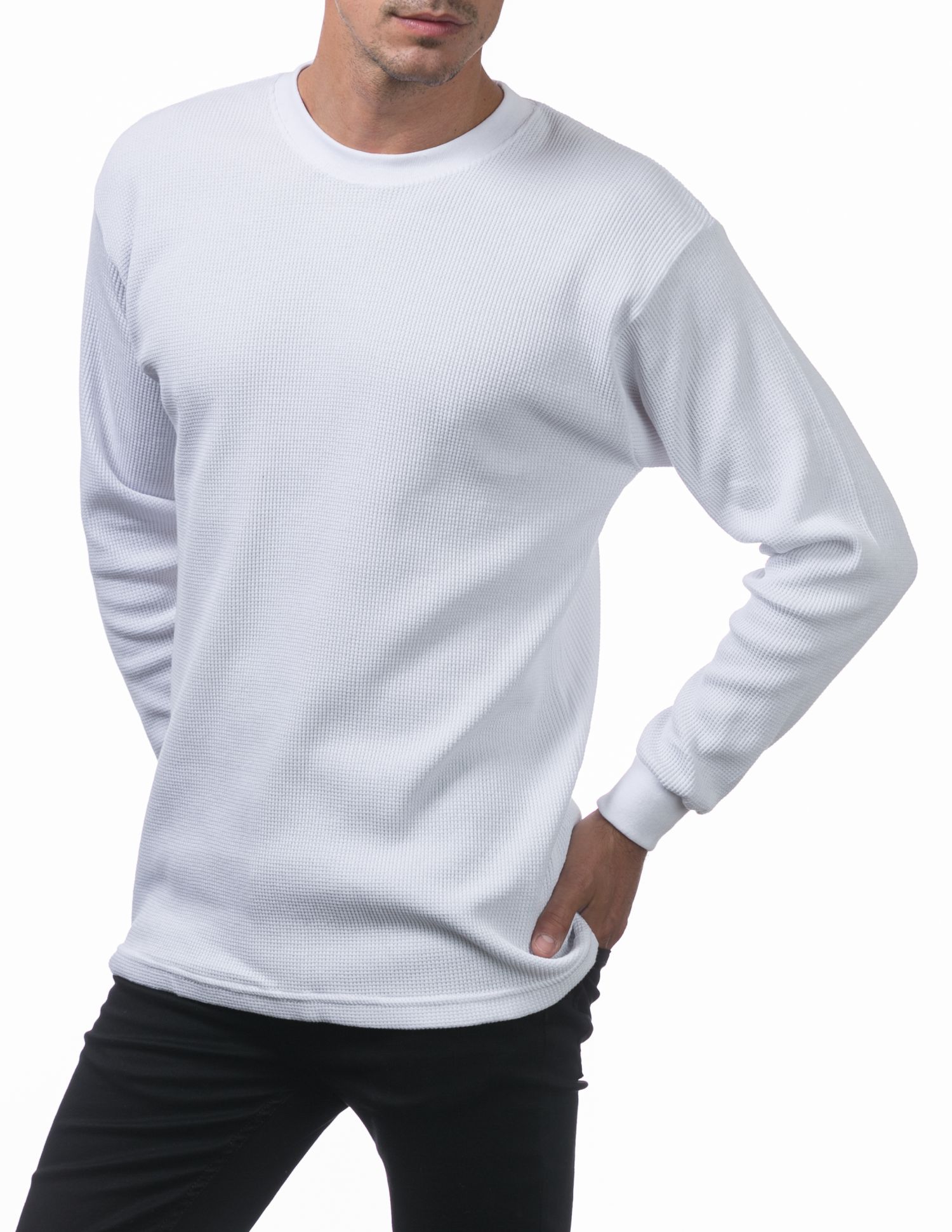 Heavyweight Cotton Long Sleeve Thermal Top (image 3 of 5)