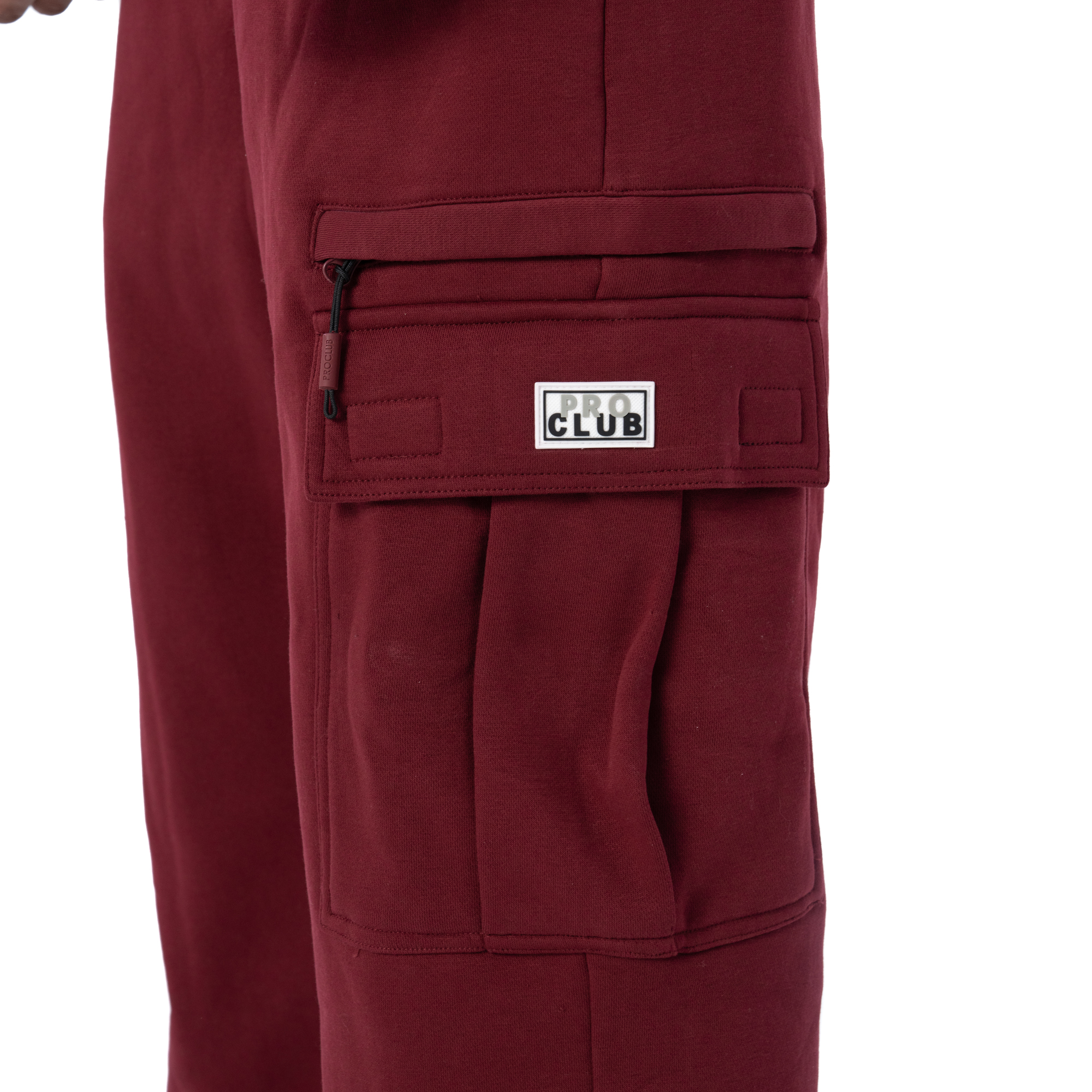 Heavyweight Basic Open Leg Cargo Sweatpant (image 4 of 5)