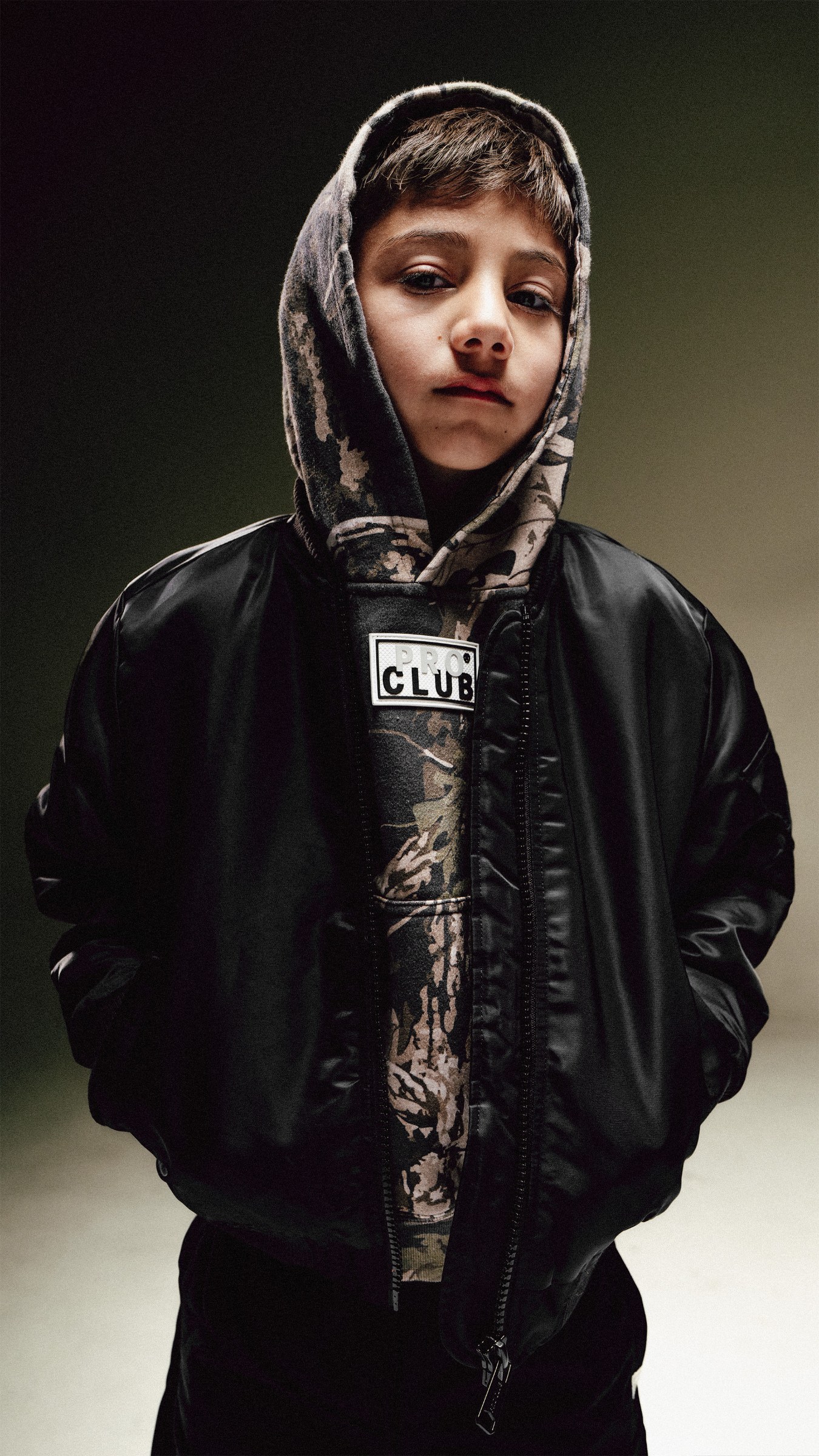 Kid's Comfort Bomber Jacket lifestyle photo 3
