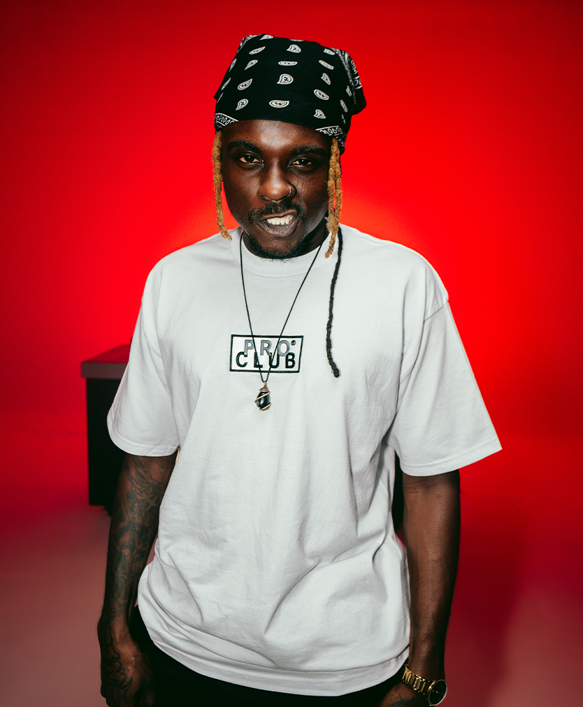 Heavyweight Short Sleeve Embroidered Box Logo Tee lifestyle photo 5
