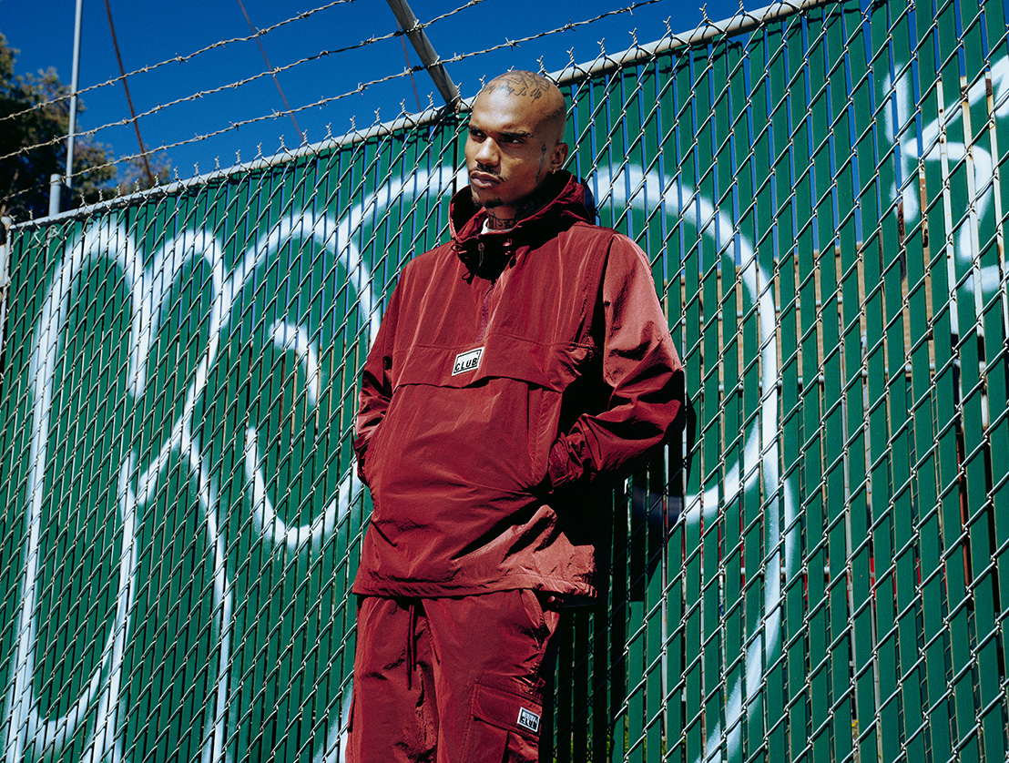 Comfort Metallic Nylon Quarter Zip Anorak lifestyle photo 2