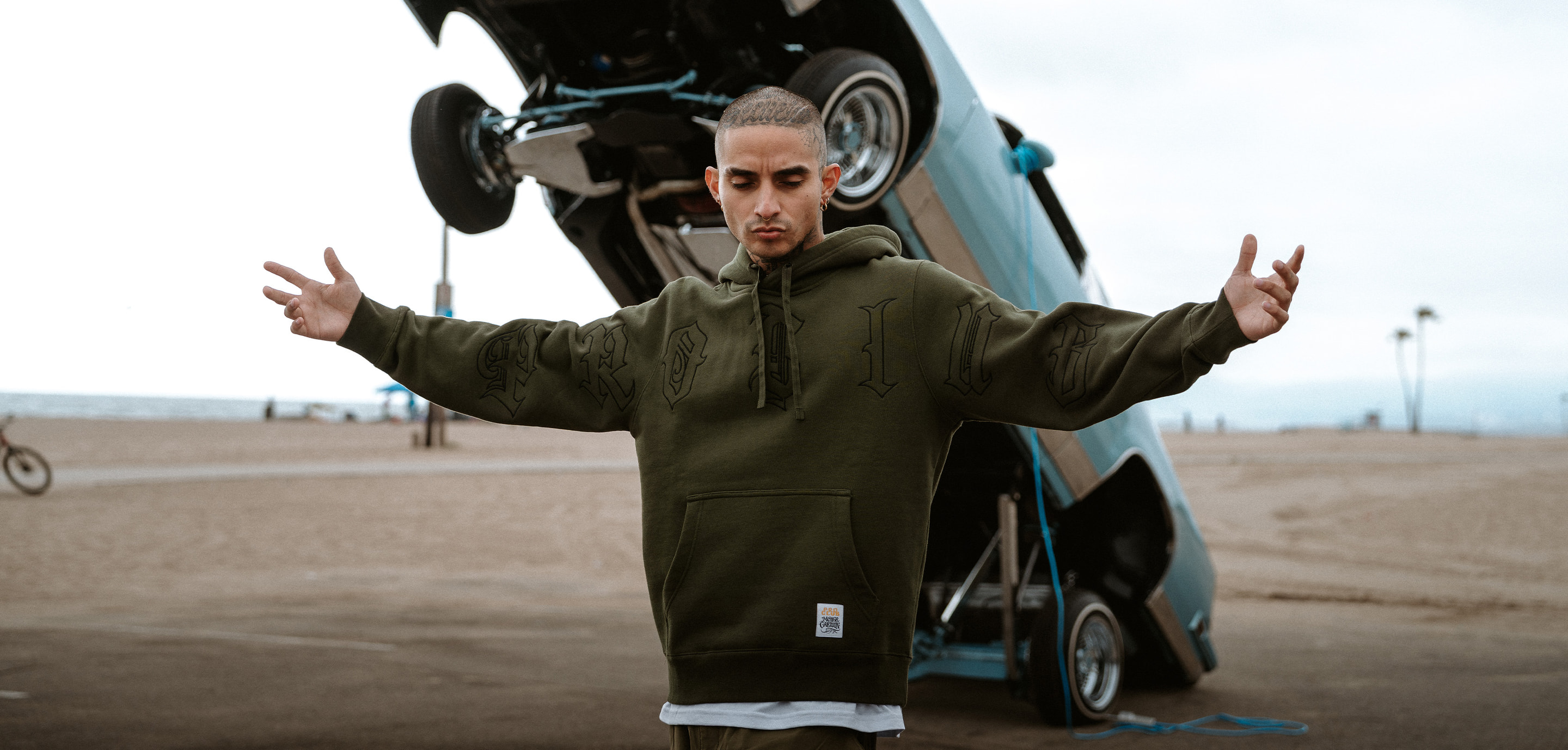 Mister Cartoon "Reaper" Pullover Hoodie lifestyle photo 3