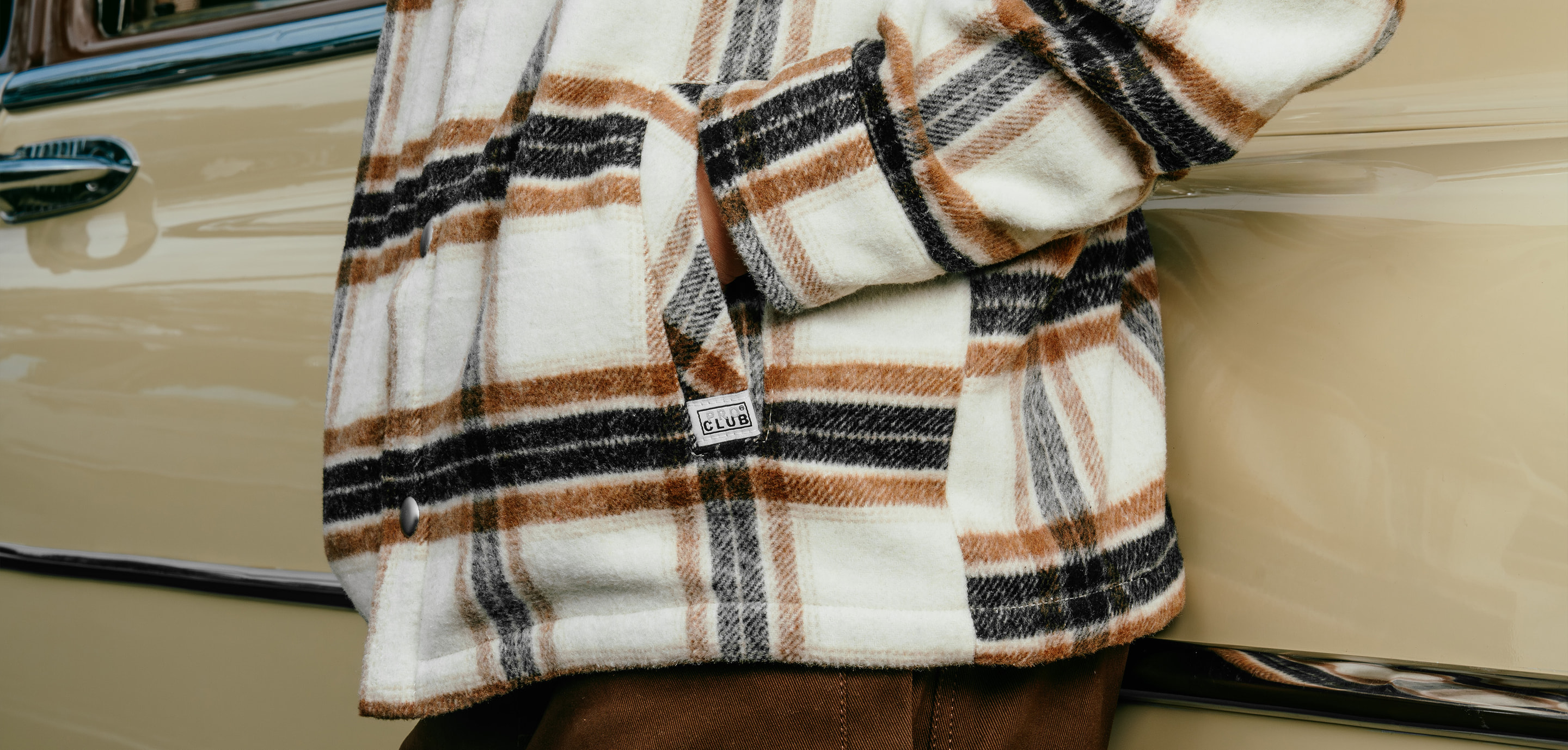 Kid's Flannel Work Jacket lifestyle photo 3