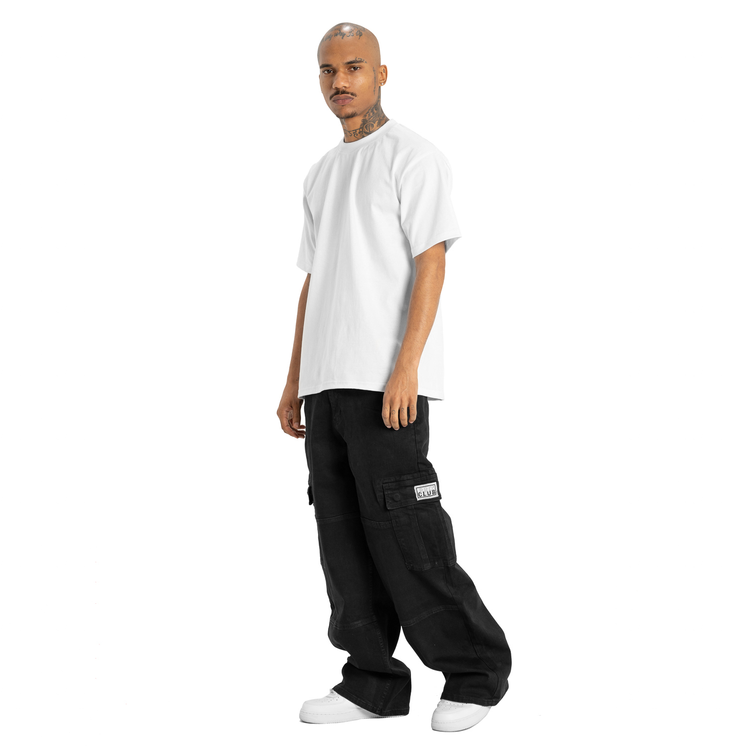 Heavyweight Baggy Fit Denim Cargo Pant (image 8 of 8)