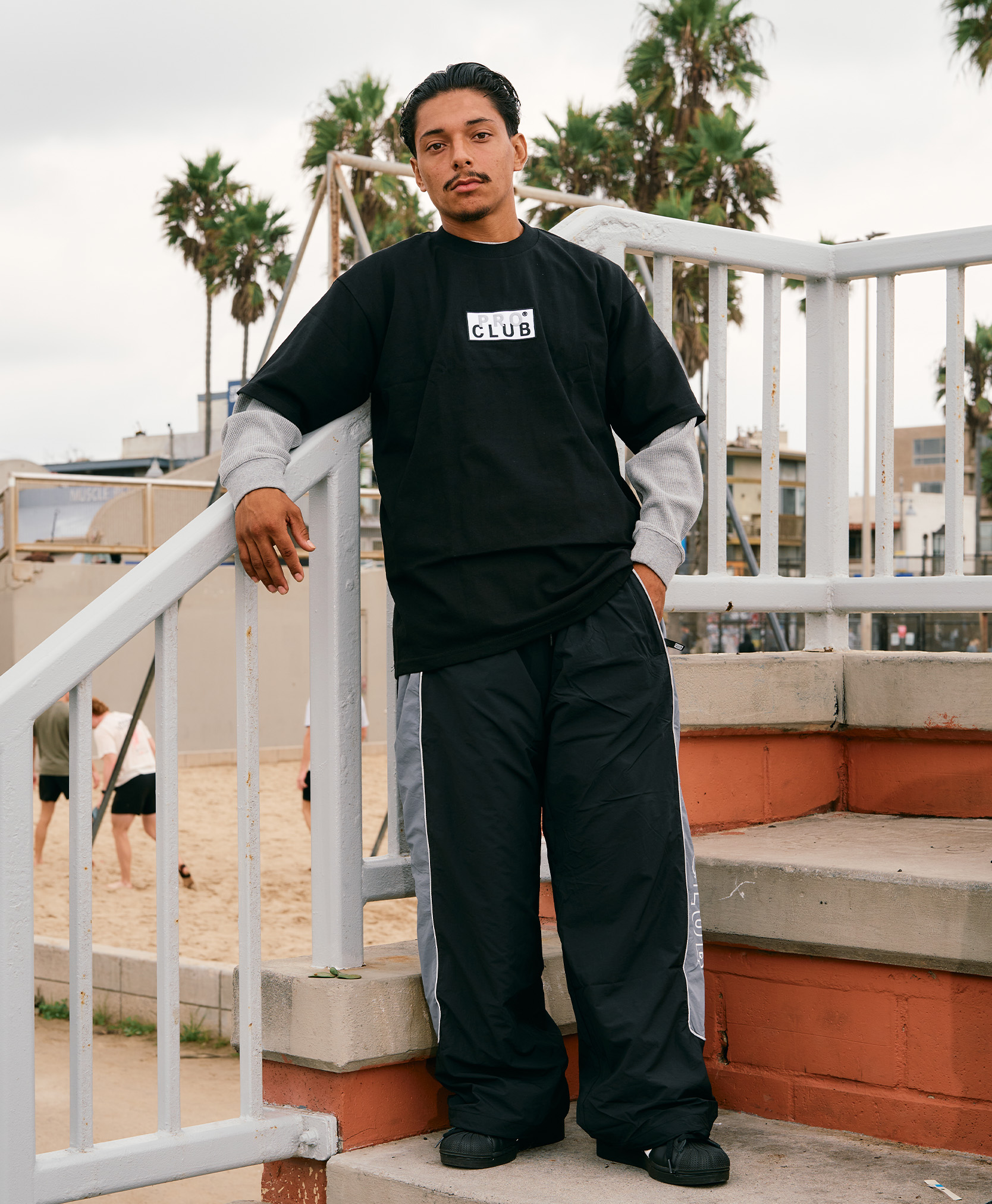 Comfort Wide Track Pant lifestyle photo 5