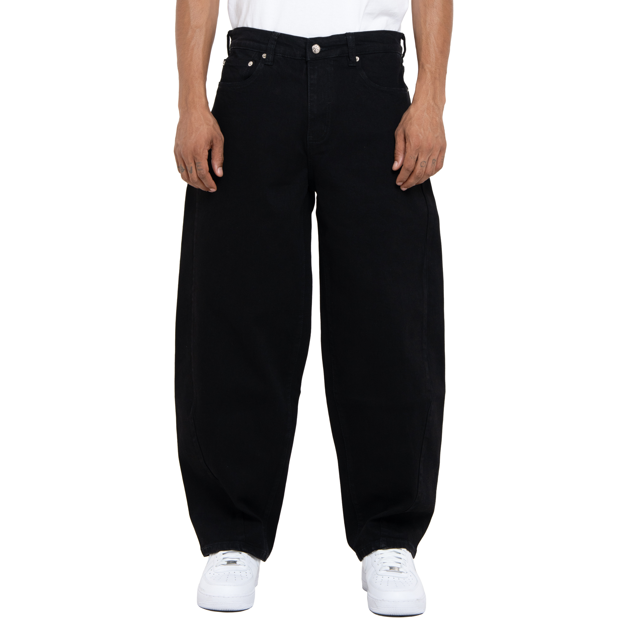 Heavyweight Barrel Leg Denim Pant (image 1 of 8)