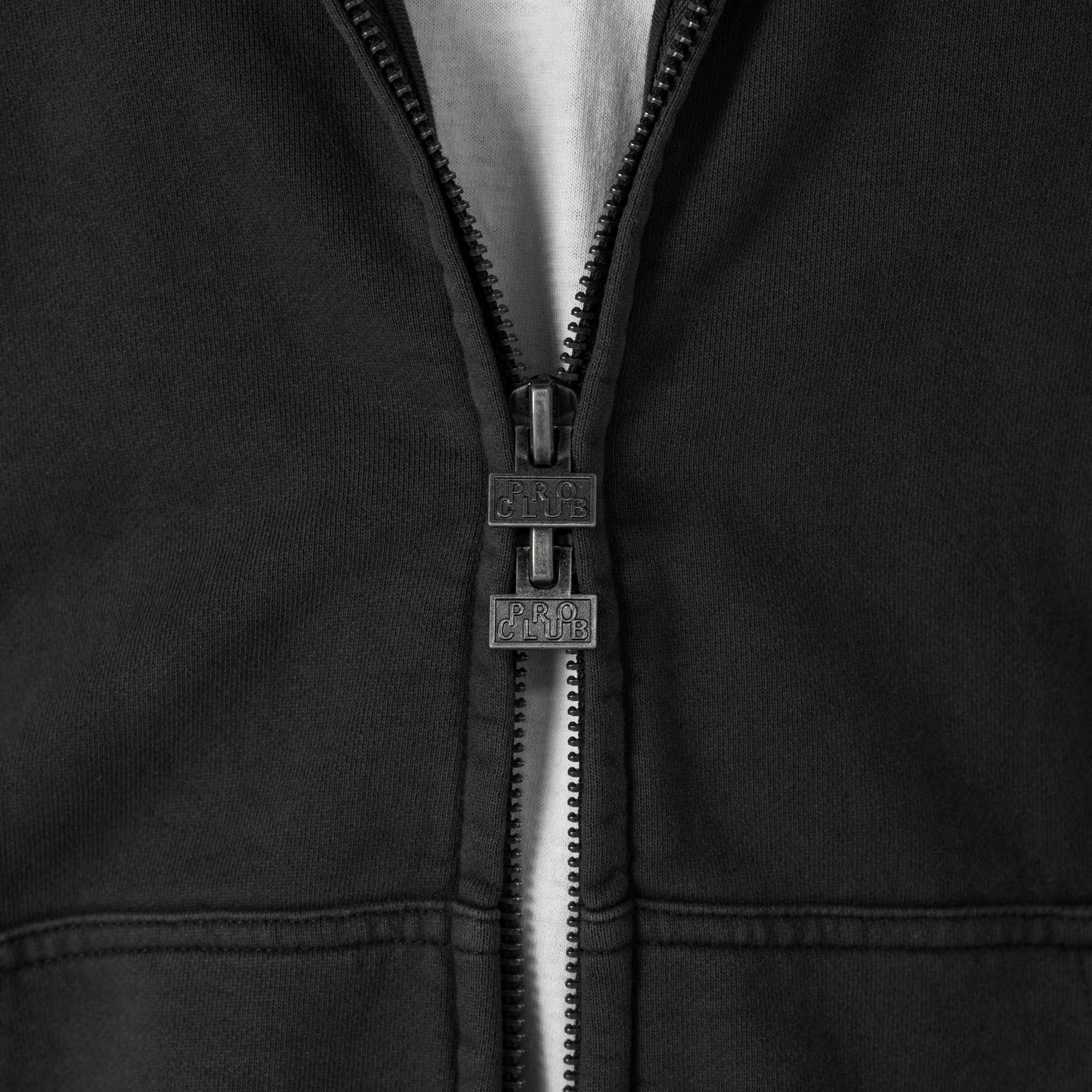 Heavyweight Vintage Wash Zip-Up (image 3 of 5)
