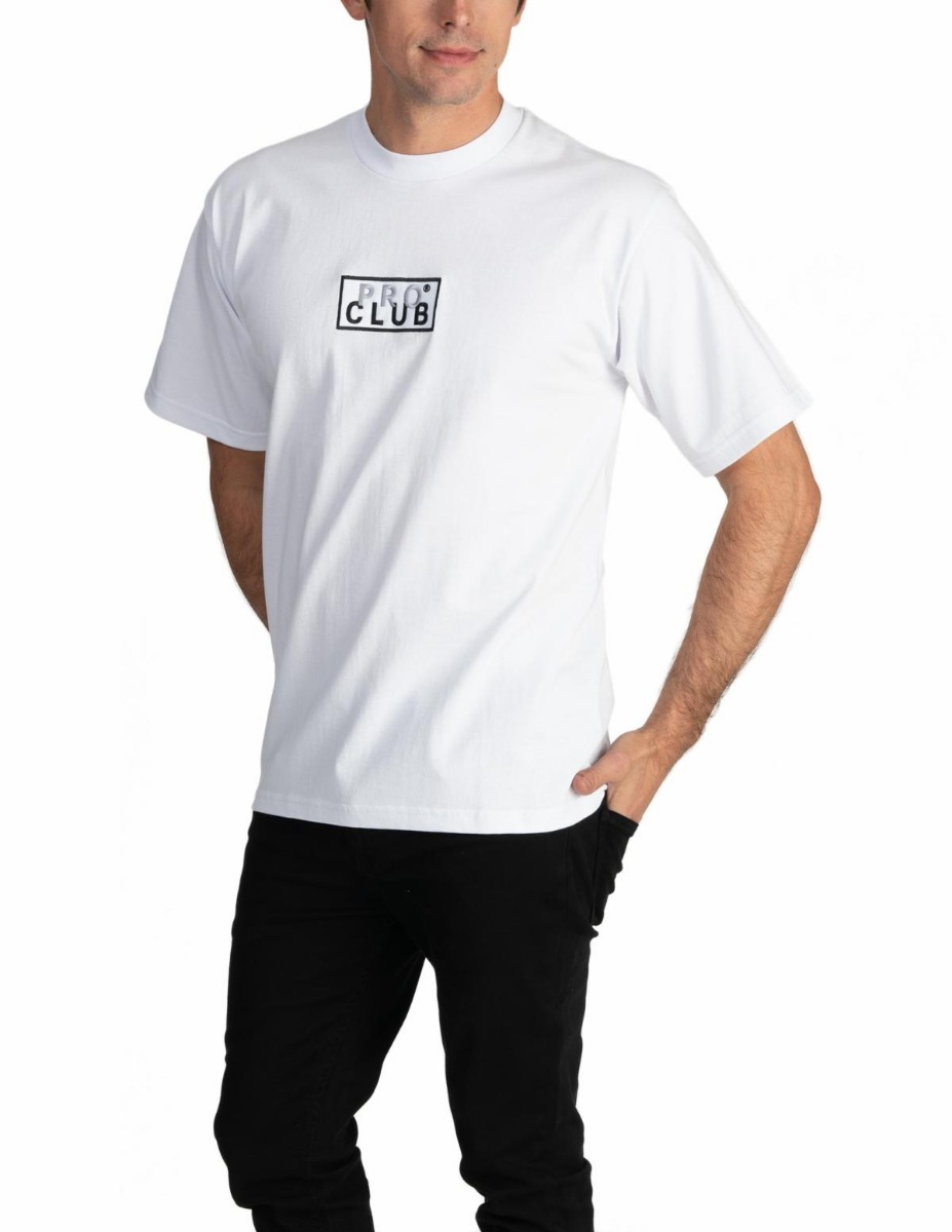 Heavyweight Short Sleeve Embroidered Box Logo Tee (image 4 of 4)