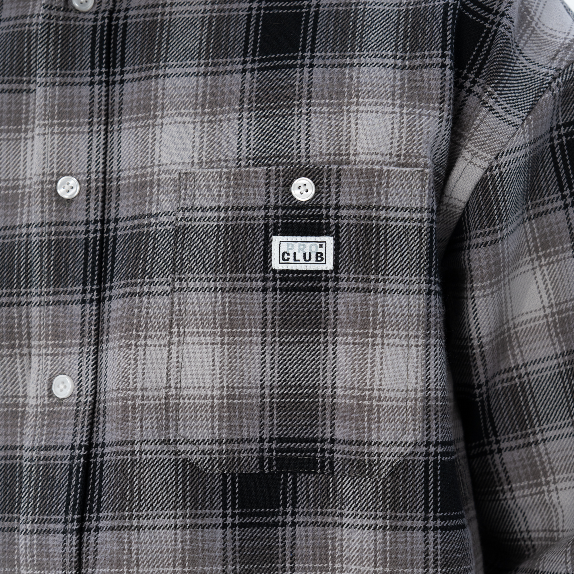 Heavywide Ombre Flannel Shirt (image 5 of 6)