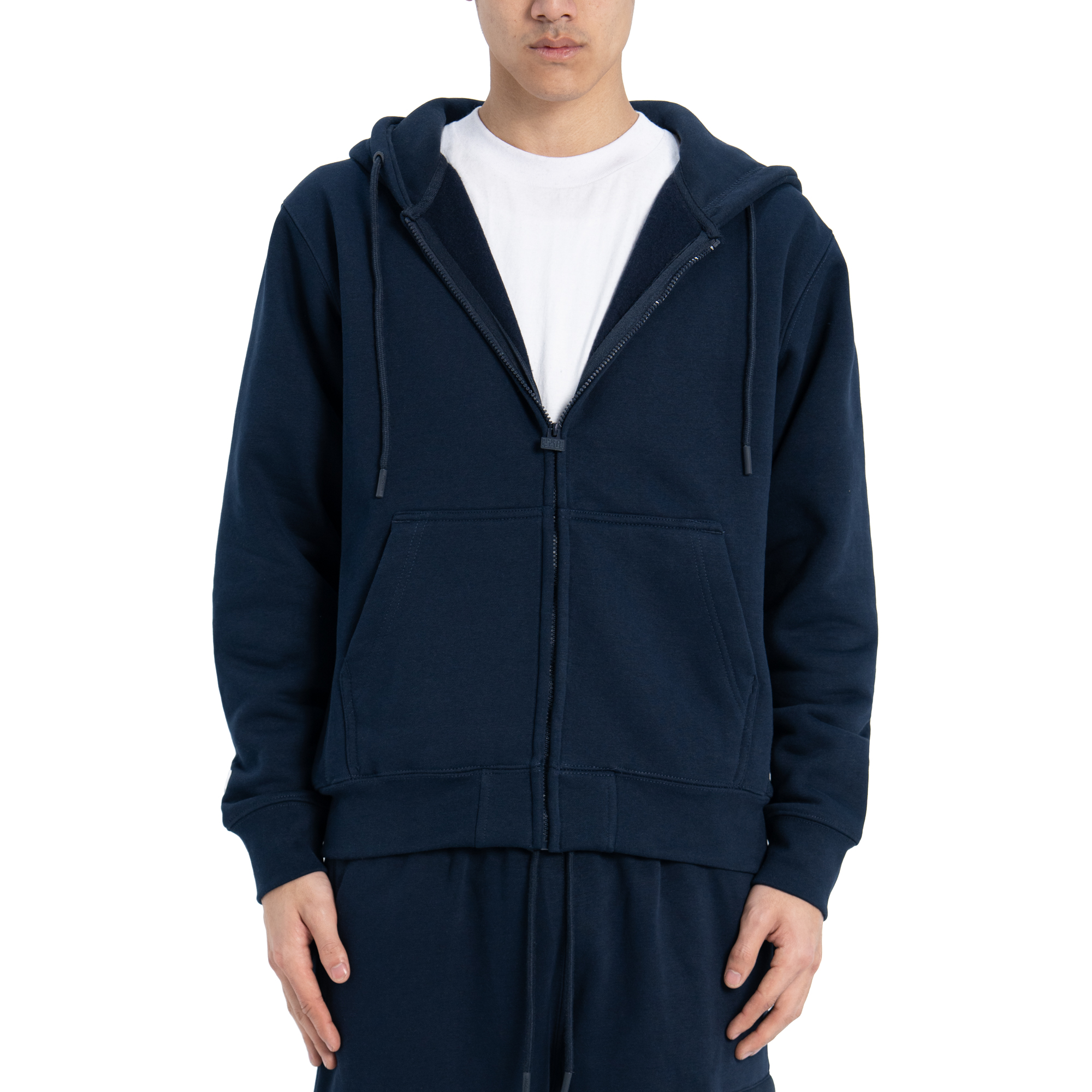 Heavyweight Basic Zip-Up Hoodie