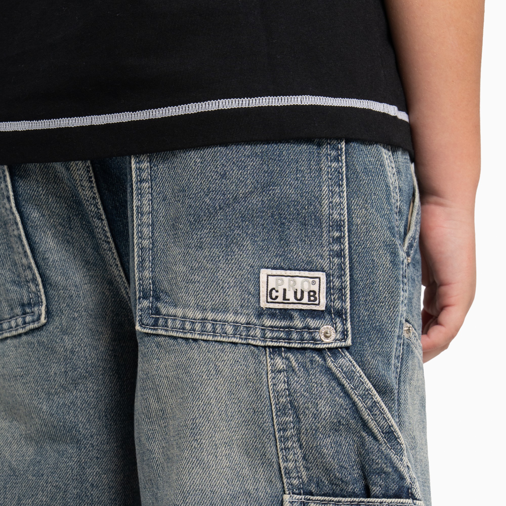 Kid's Double Knee Carpenter Denim (image 5 of 7)