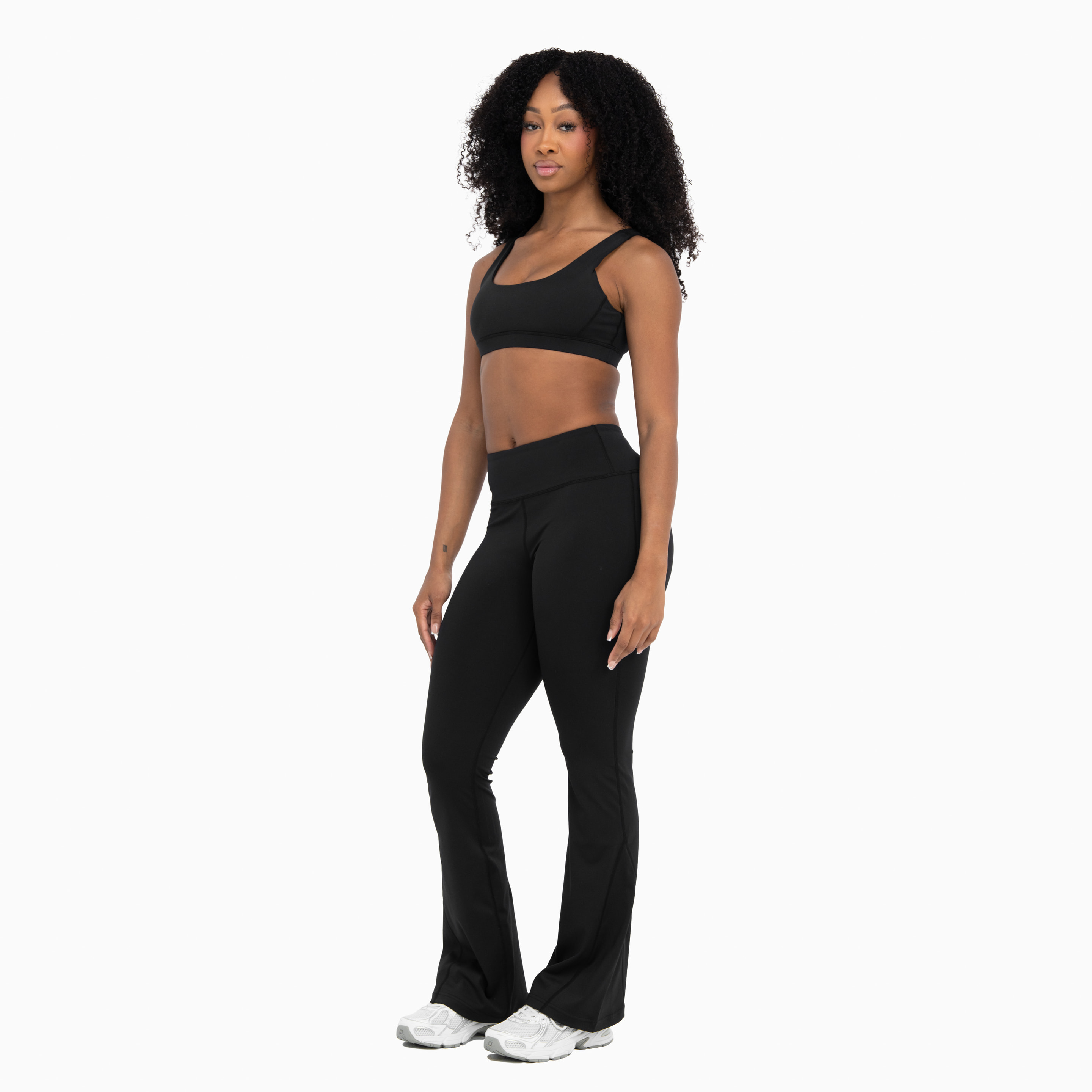 Womens Performance Flare Leggings (image 3 of 4)