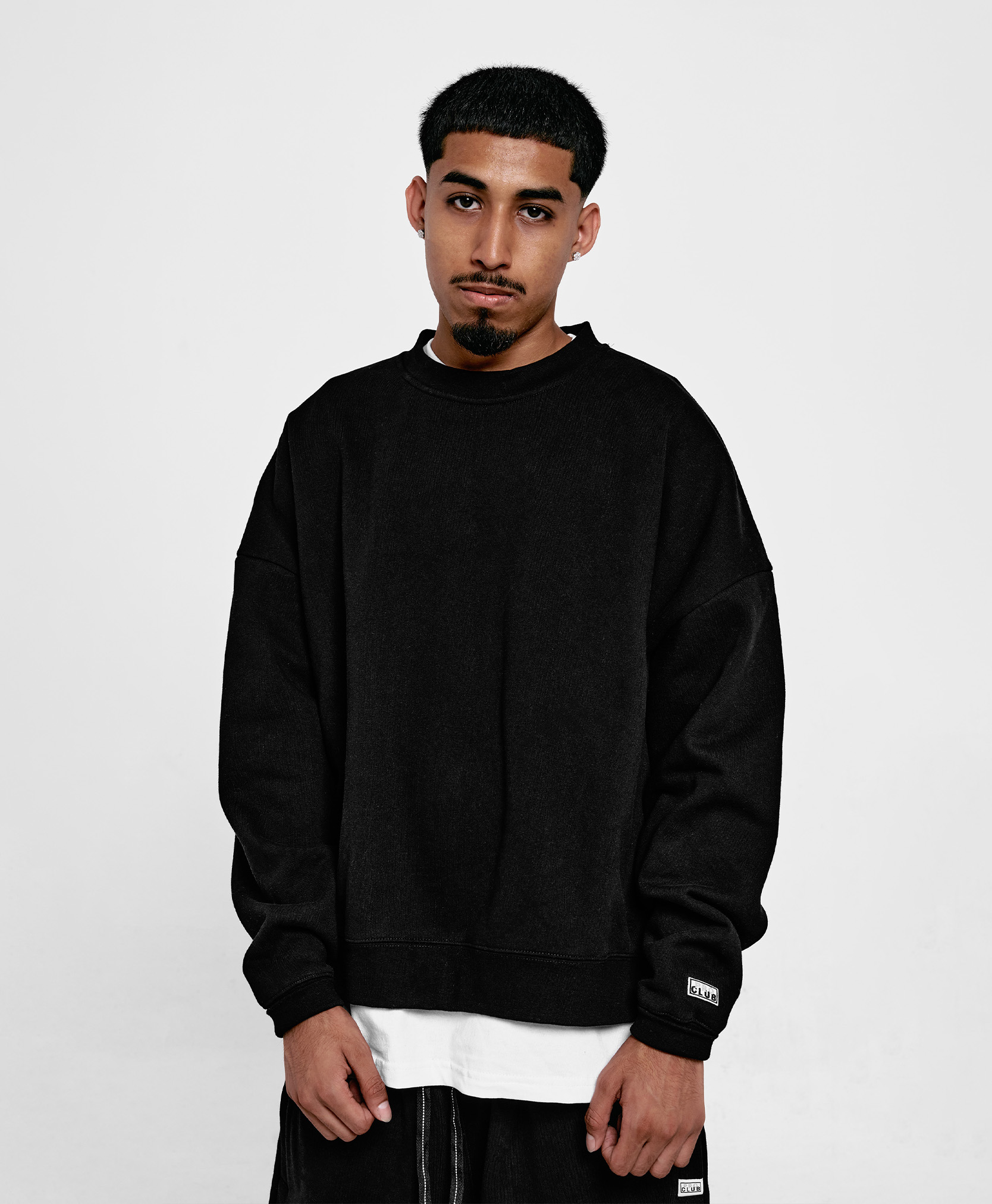 Heavywide Fleece Crewneck lifestyle photo 4