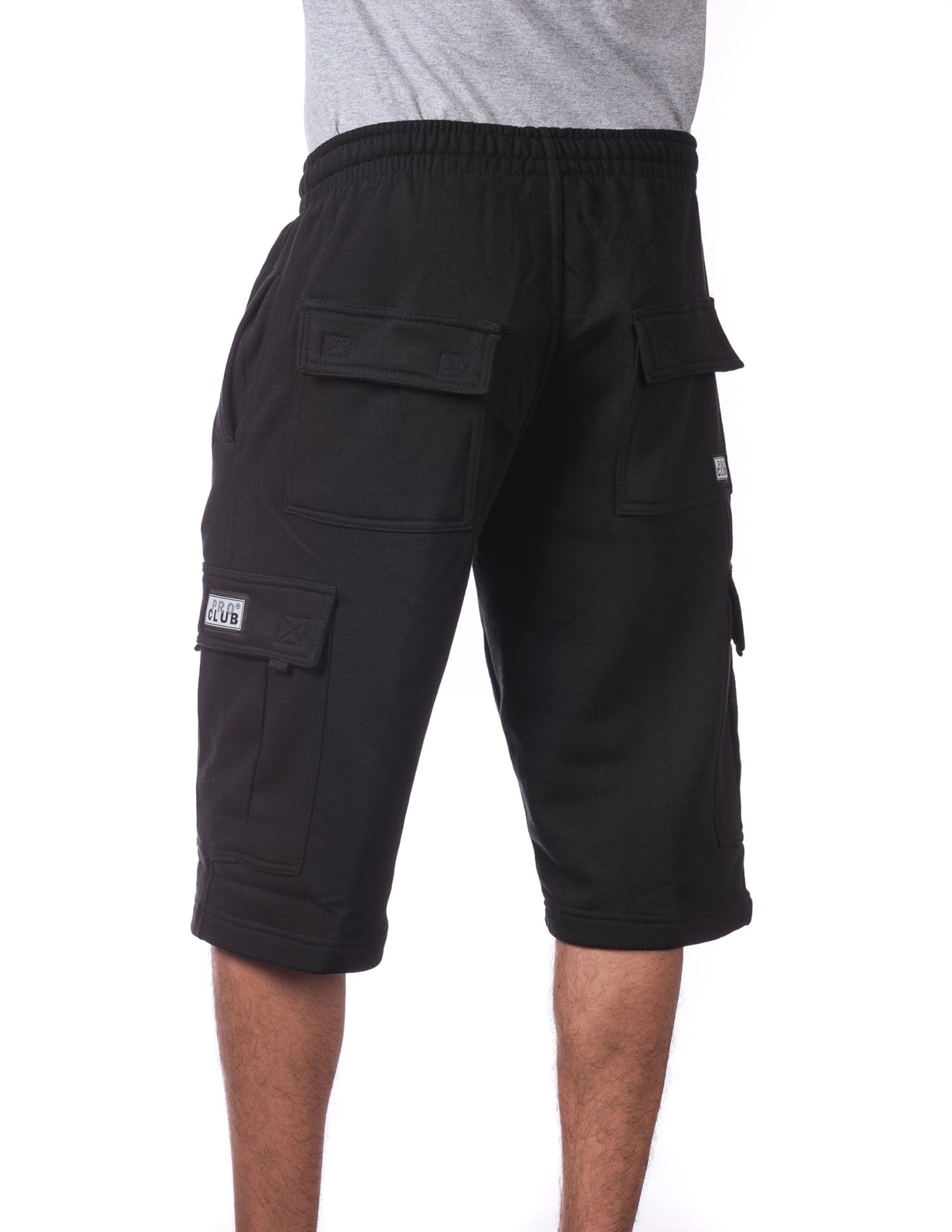 Fleece Cargo Shorts (image 4 of 4)