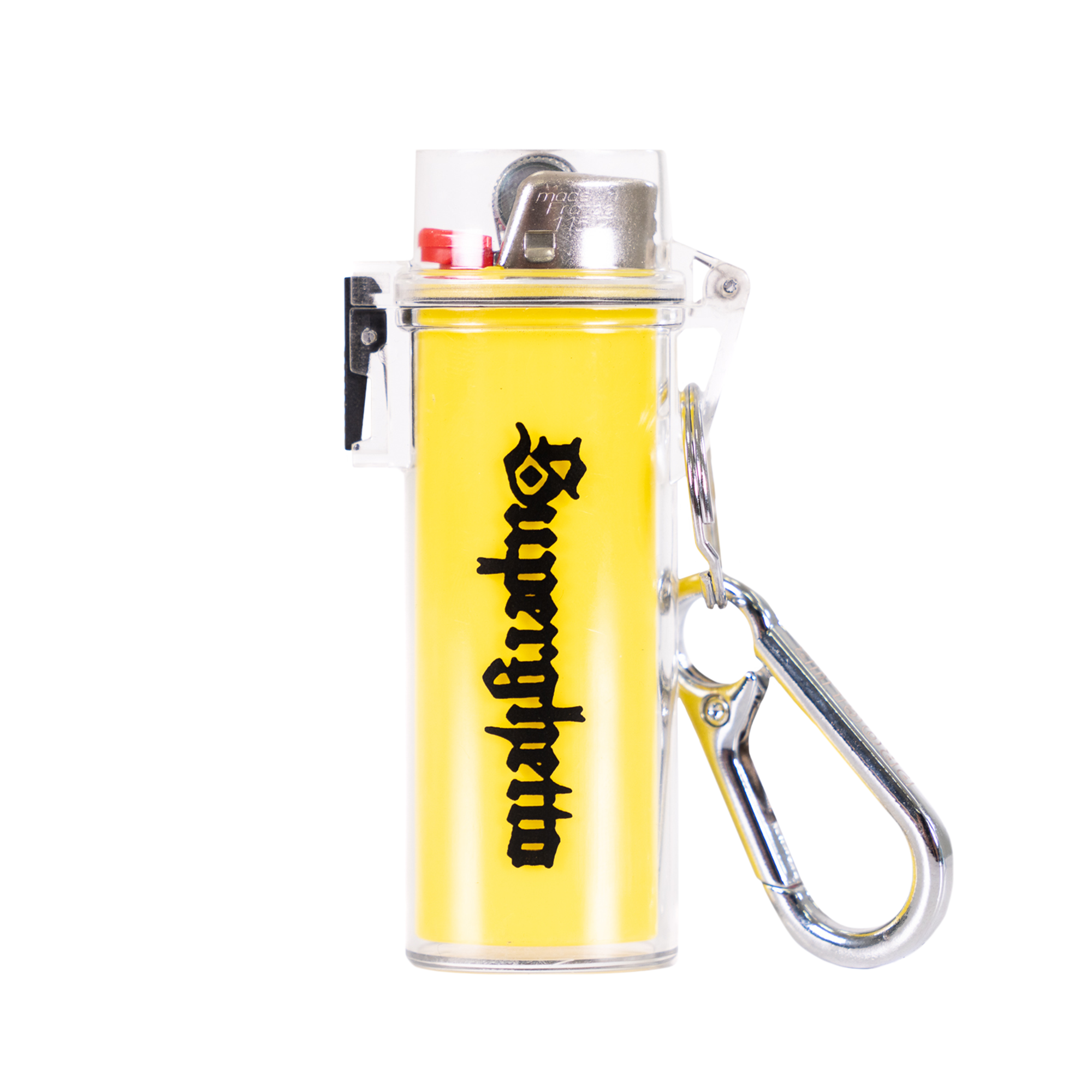 Buddy " Superghetto" Yellow Lighter case (image 1 of 1)