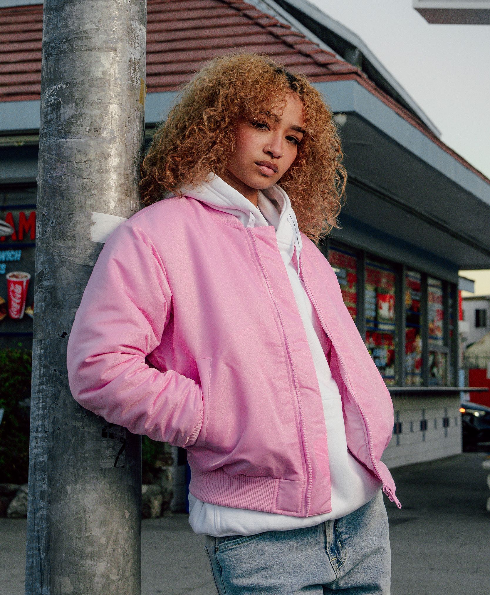 Comfort Bomber Jacket lifestyle photo 4