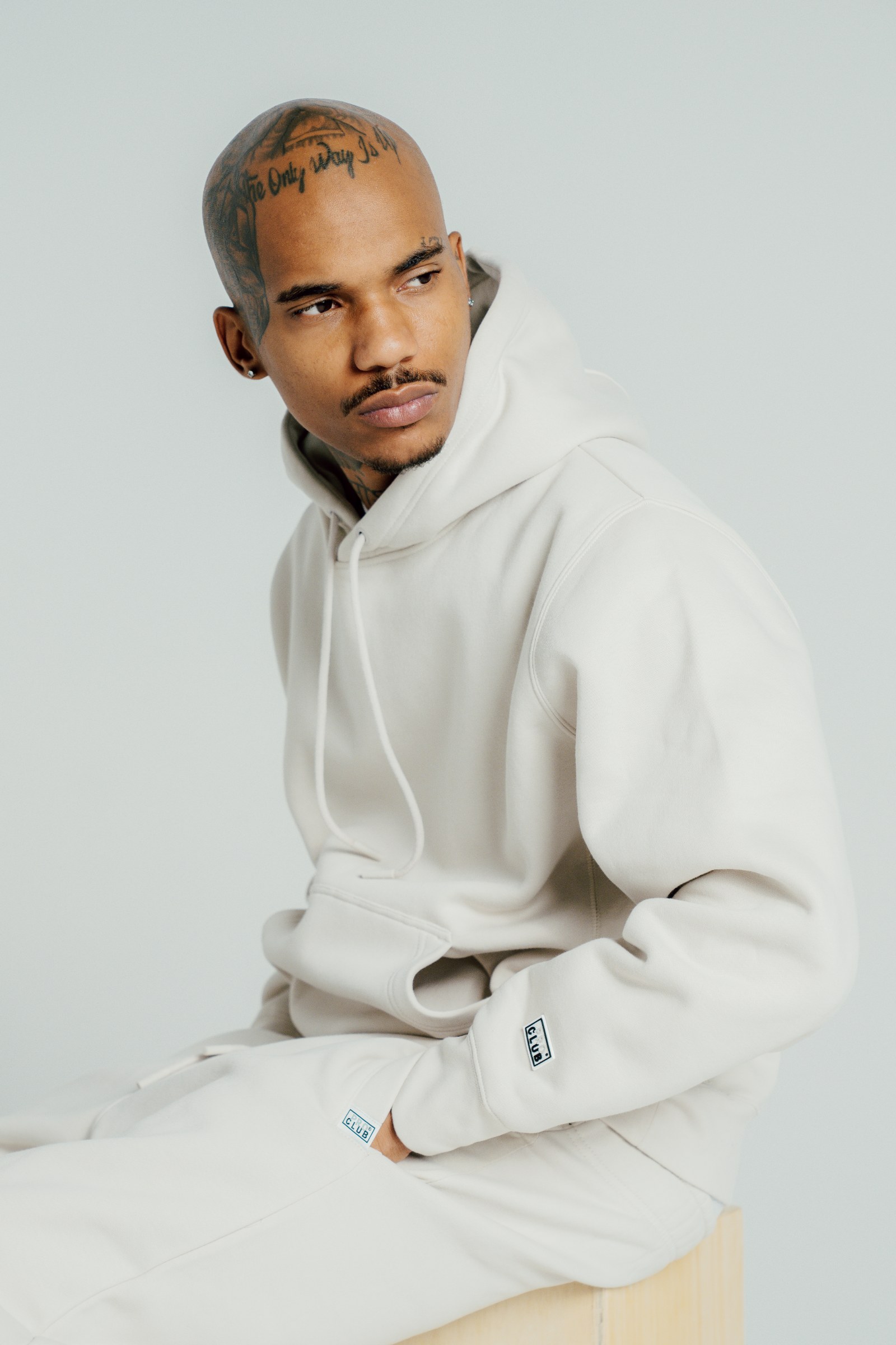 Heavyweight Basic Hoodie lifestyle photo 3