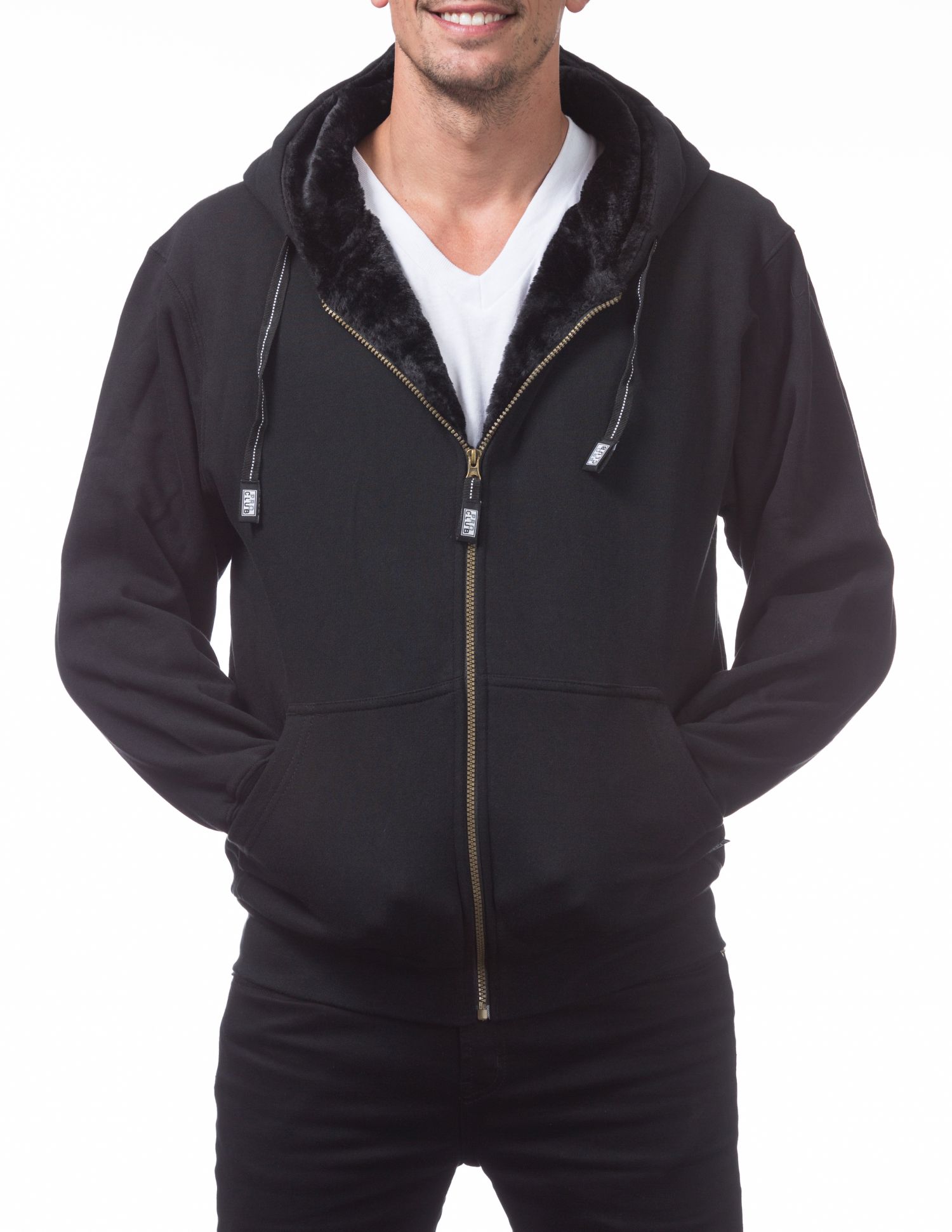 Heavyweight Pile Full Zip Hoodie (image 1 of 5)