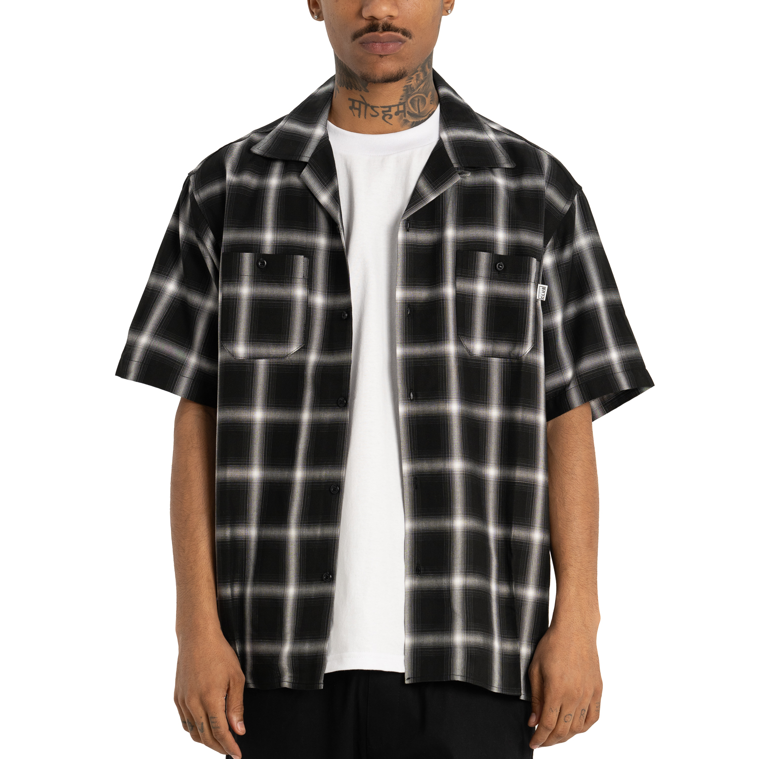 Comfort Ombre Checker Short Sleeve Shirt (image 1 of 5)