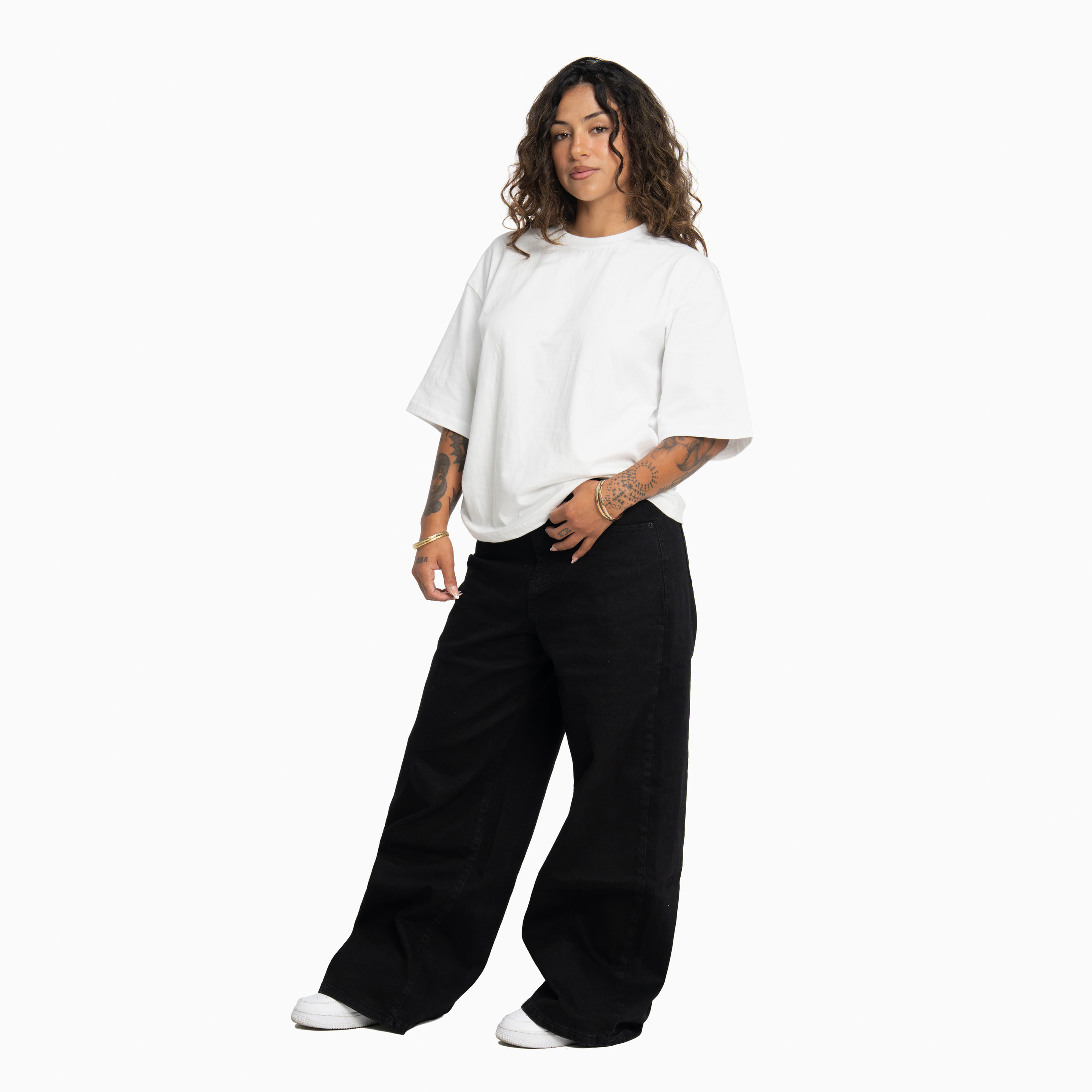 Womens Soft Wide Oversized Tees (image 3 of 4)